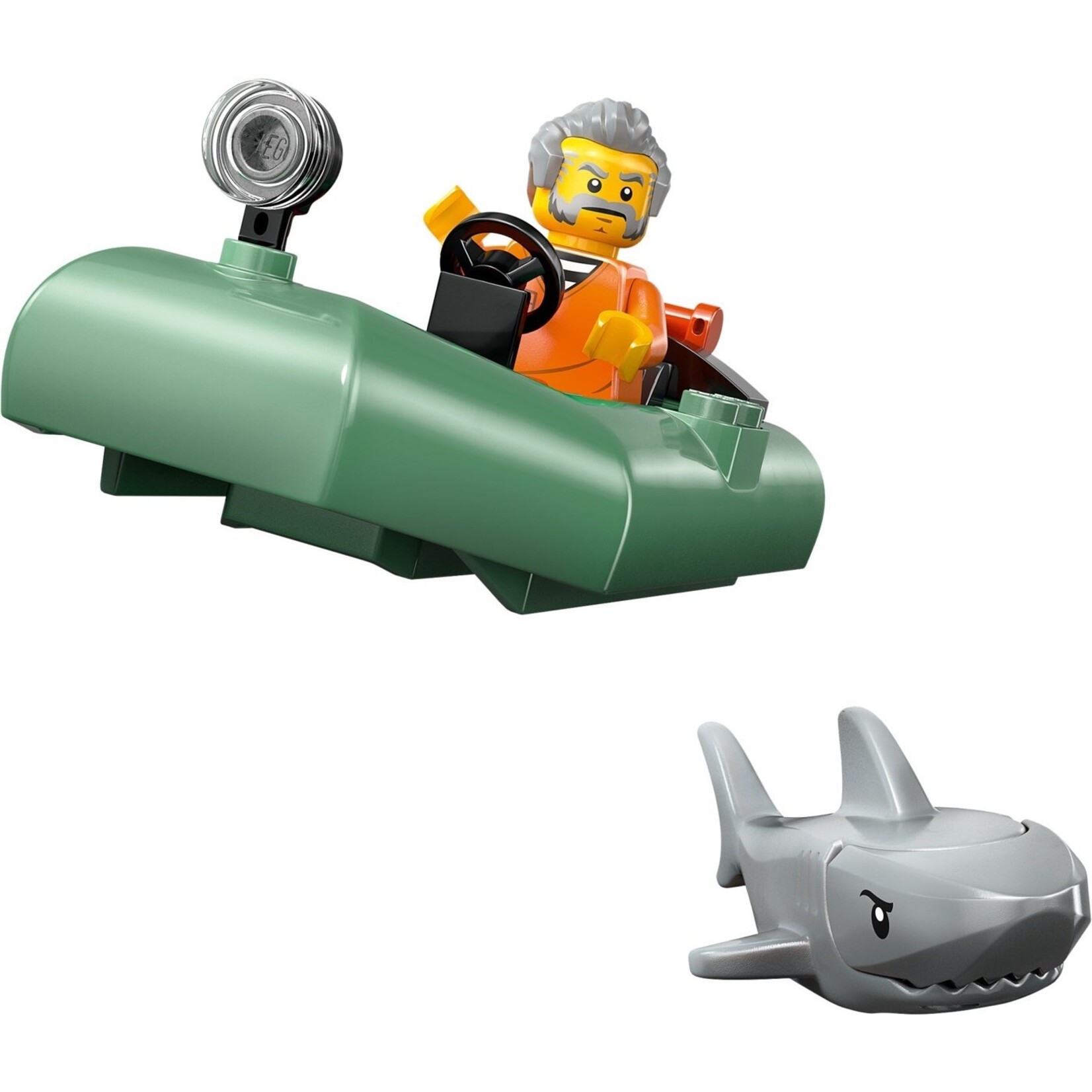 LEGO Achtervolging met politieboot - 60456