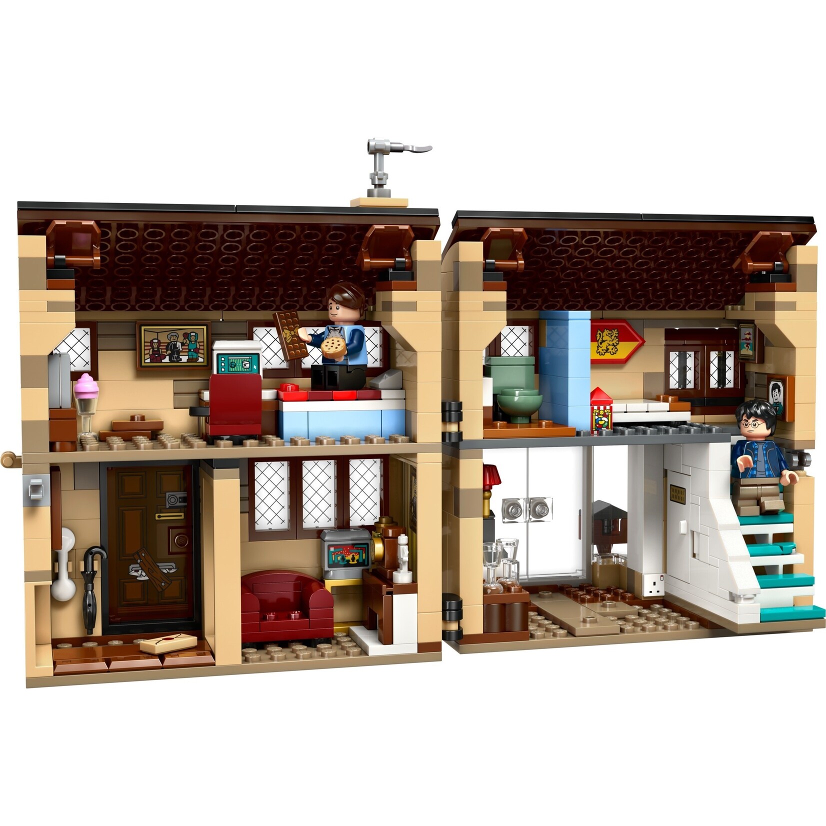LEGO Ligusterlaan: bezoek van tante Margot - 76451