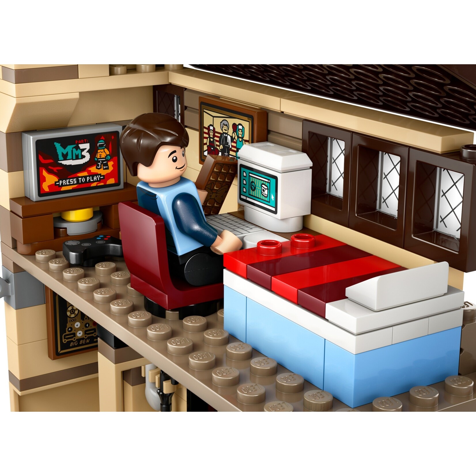 LEGO Ligusterlaan: bezoek van tante Margot - 76451