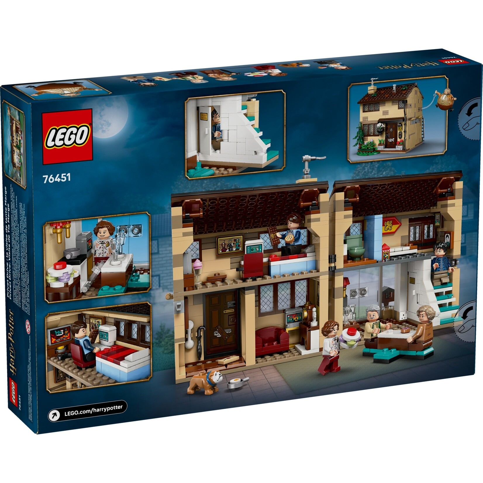 LEGO Ligusterlaan: bezoek van tante Margot - 76451