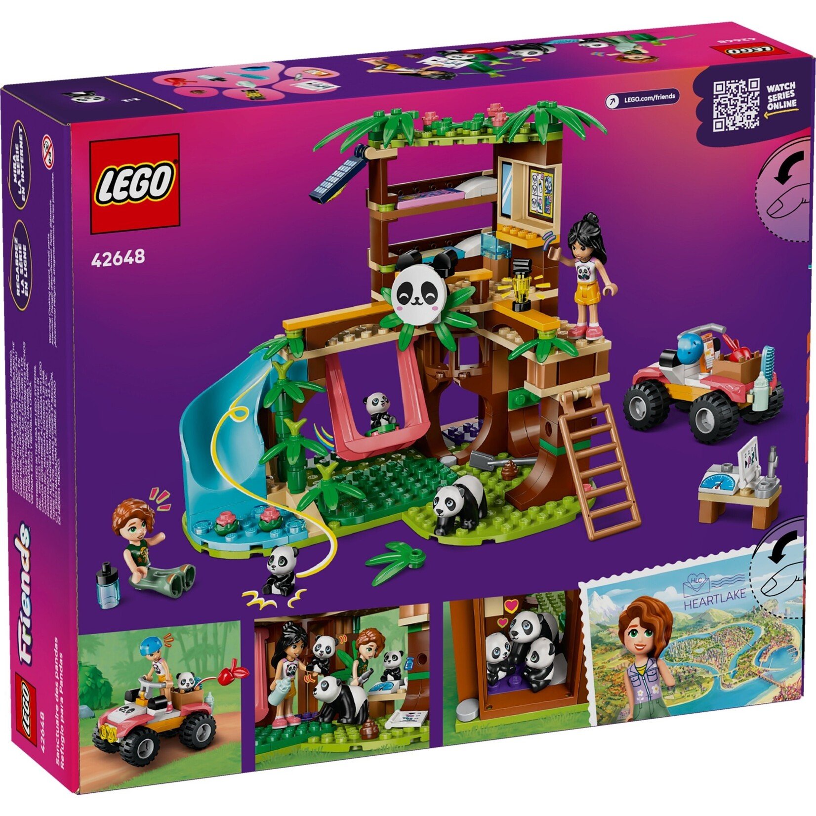 LEGO De pandaopvang - 42648