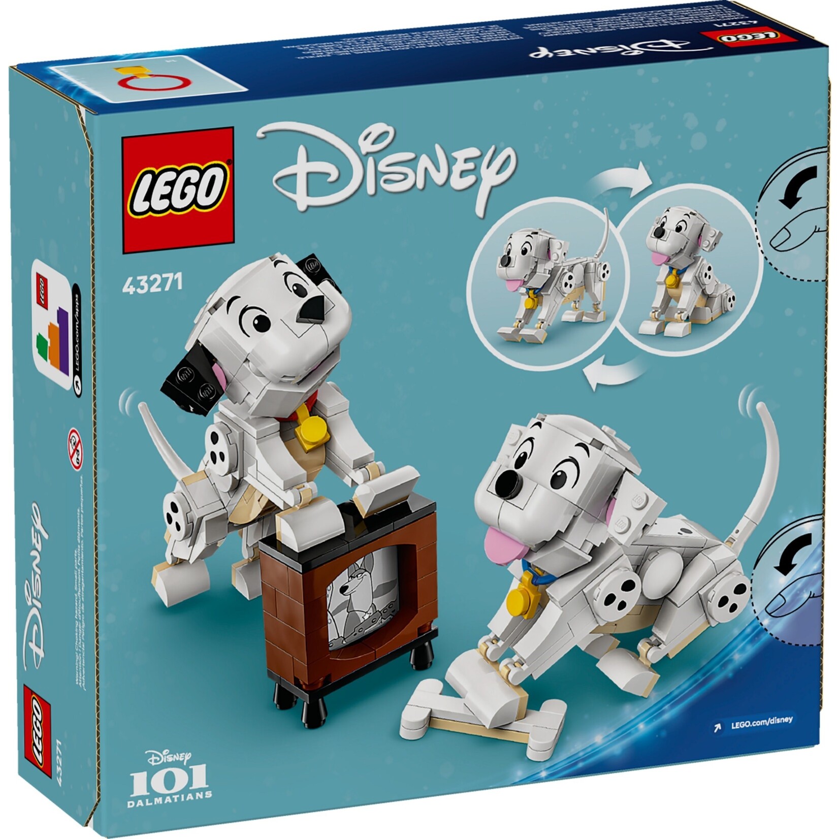 LEGO Lucky en Penny uit 101 Dalmatiërs - 43271