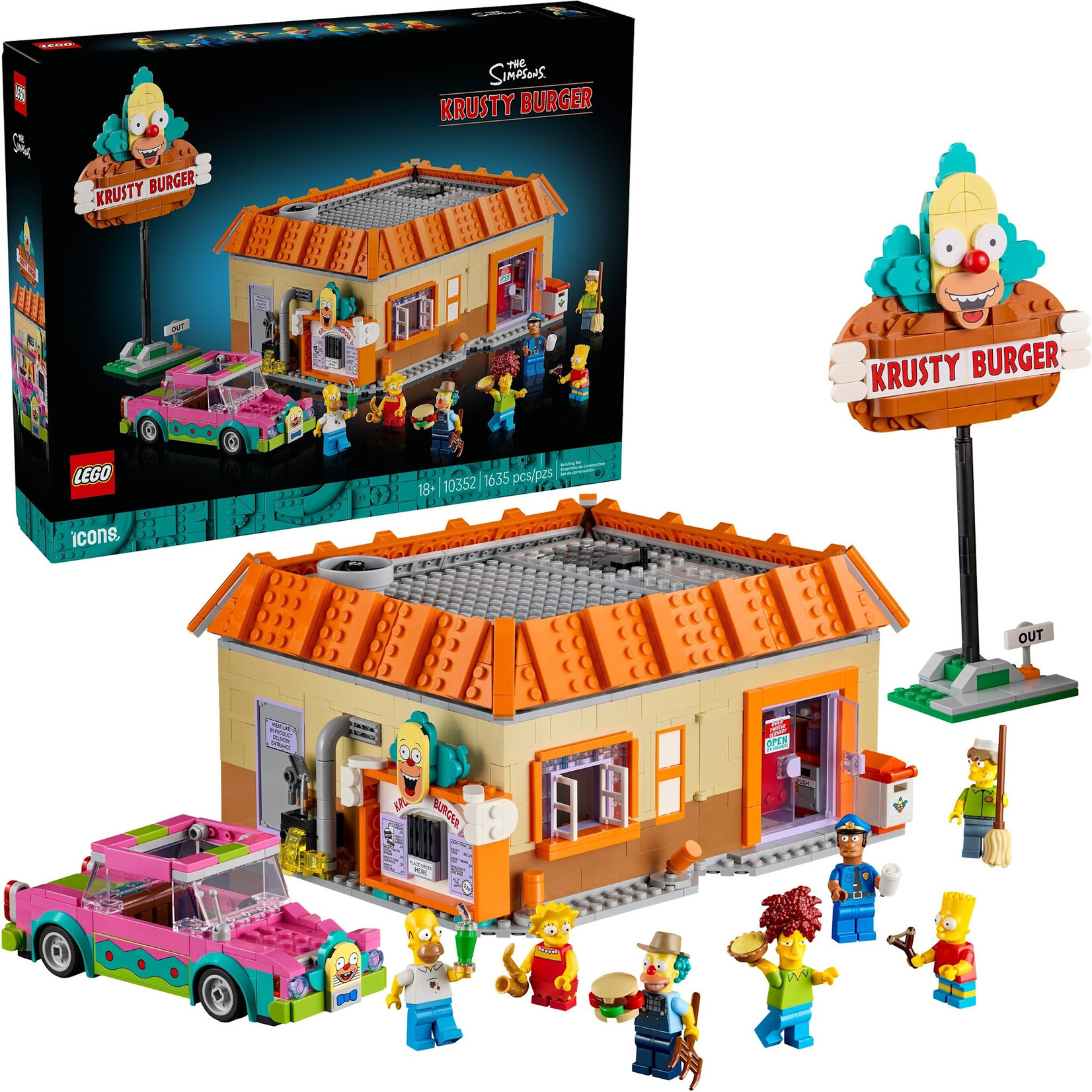 LEGO The Simpsons™: Krusty Burger - 10352