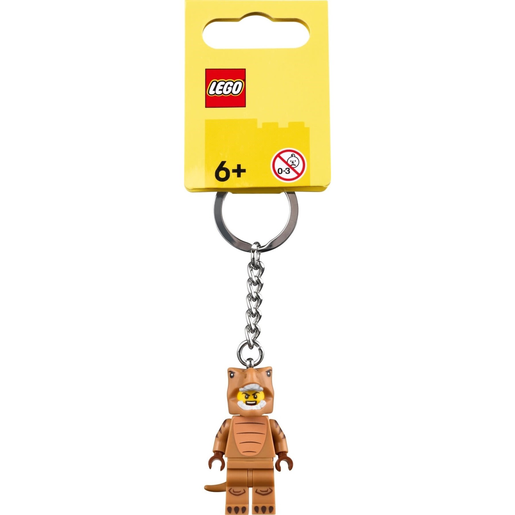 LEGO Sleutelhanger Man in T.rex kostuum - 854317