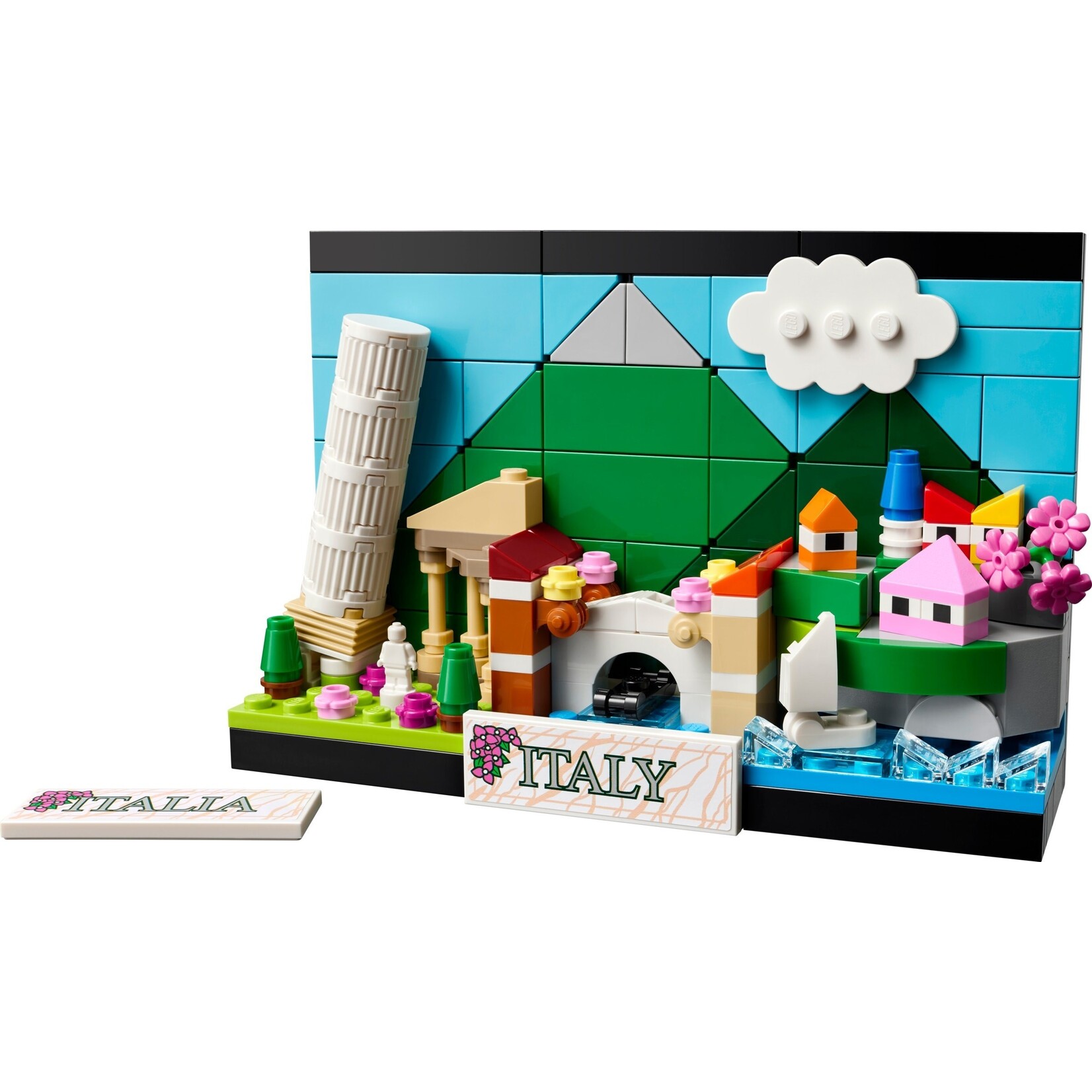 LEGO Ansichtkaart van Italië - 40818