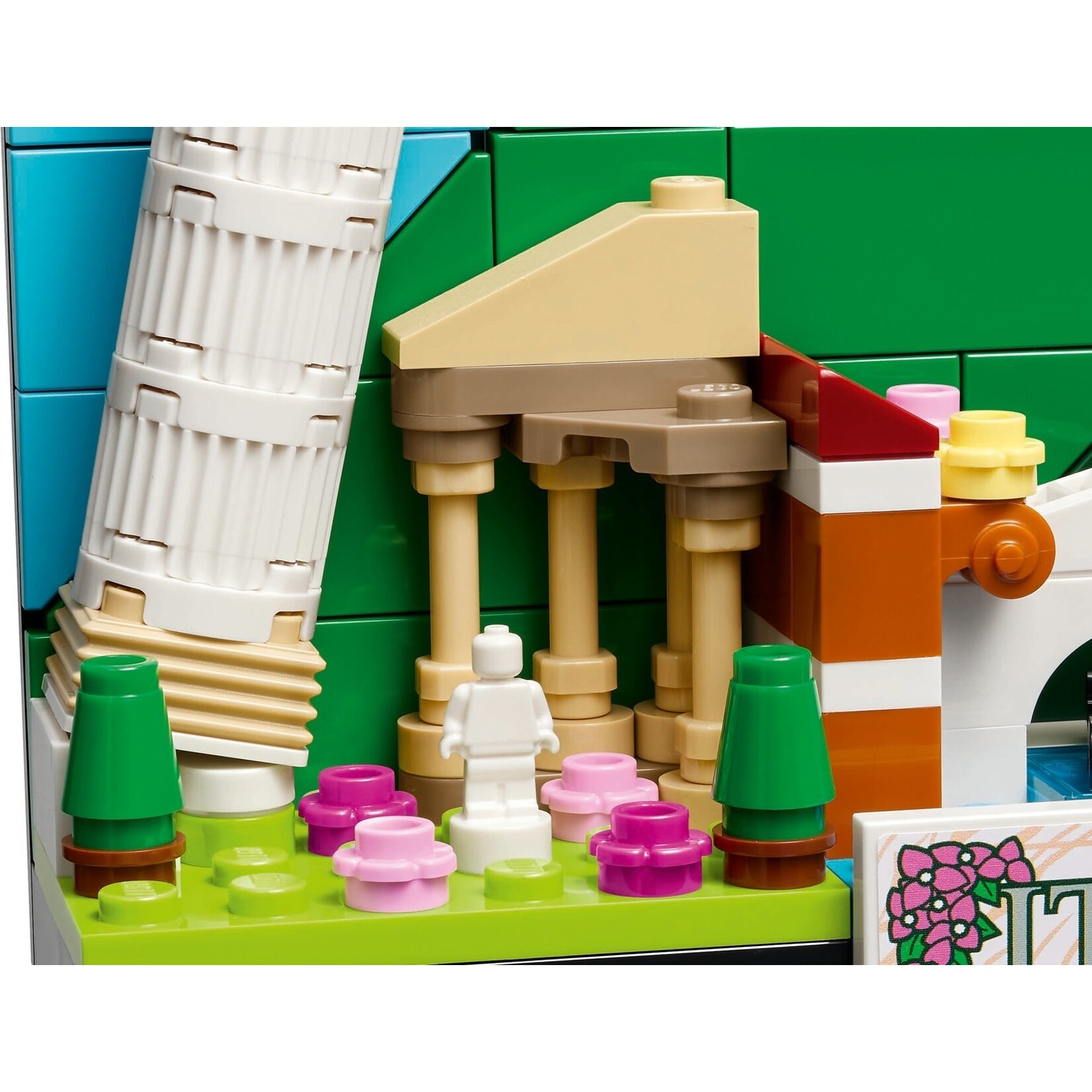 LEGO Ansichtkaart van Italië - 40818