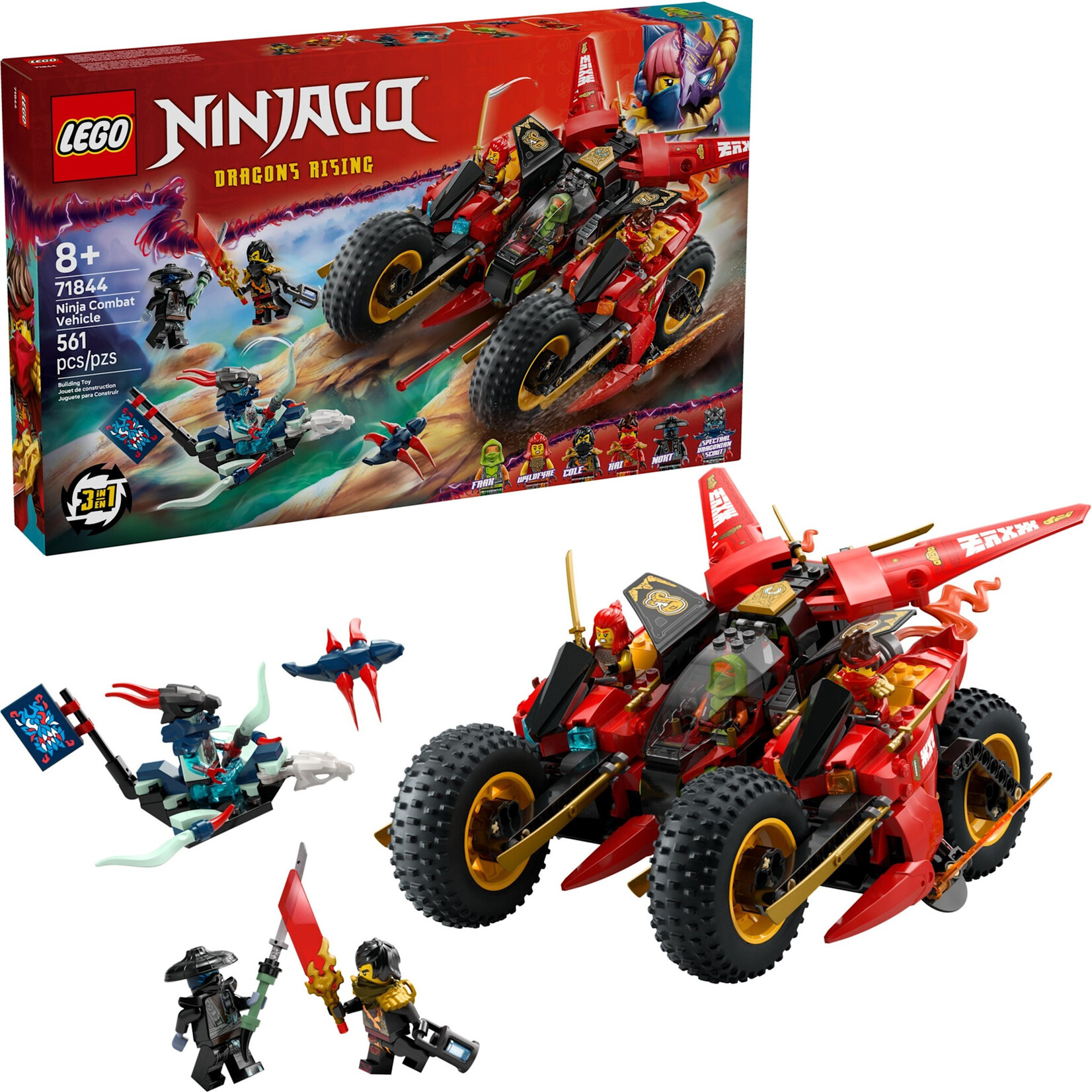 LEGO Ninja Strijdvoertuig - 71844