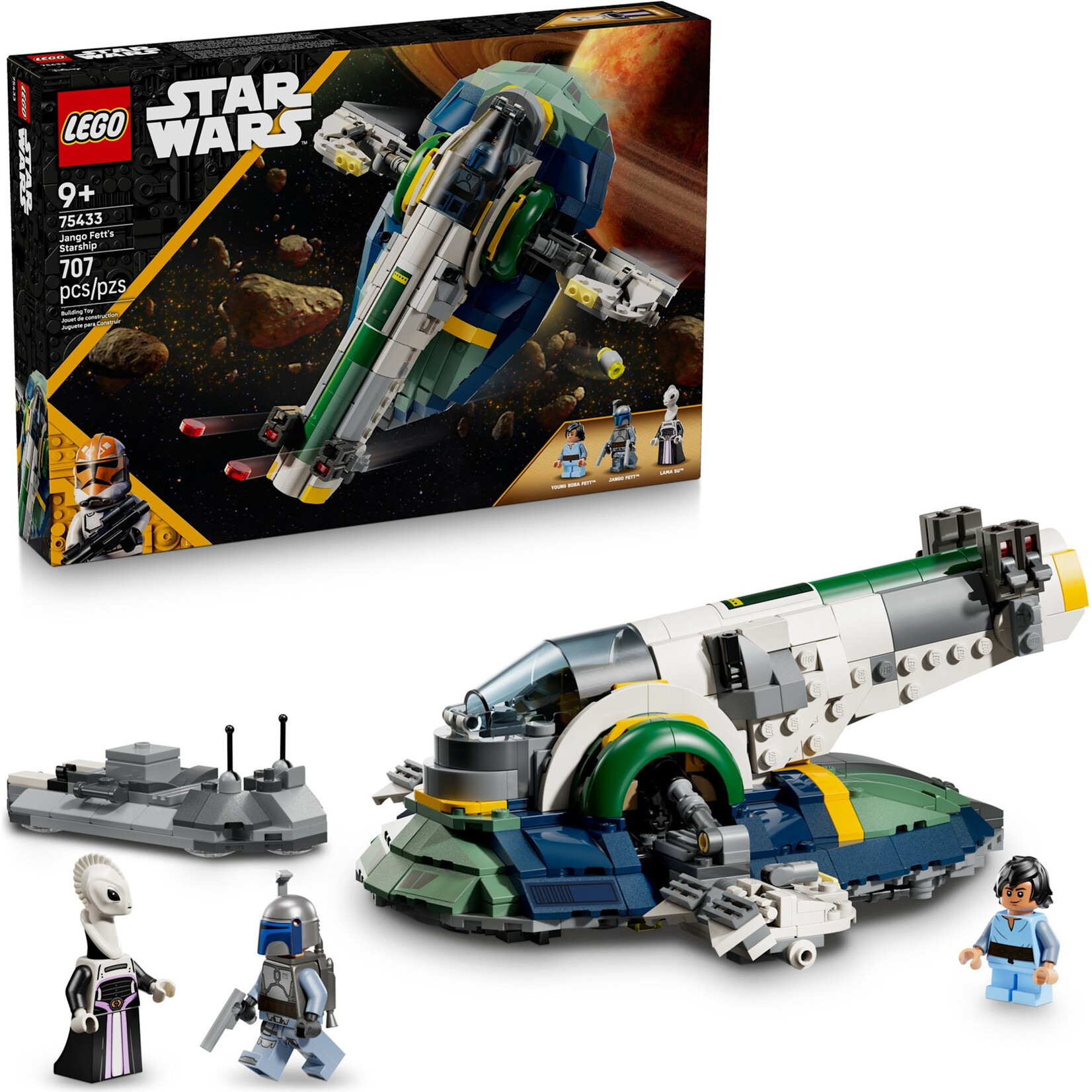 LEGO Jango Fetts ruimteschip - 75433