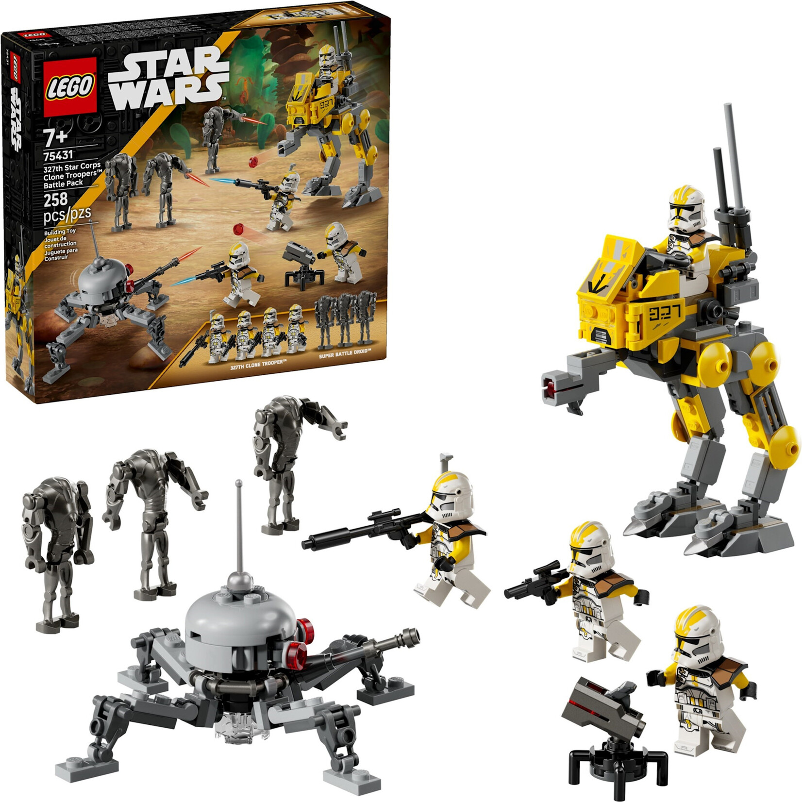LEGO 327th Star Corps Clone Troopers™ Battle Pack - 75431