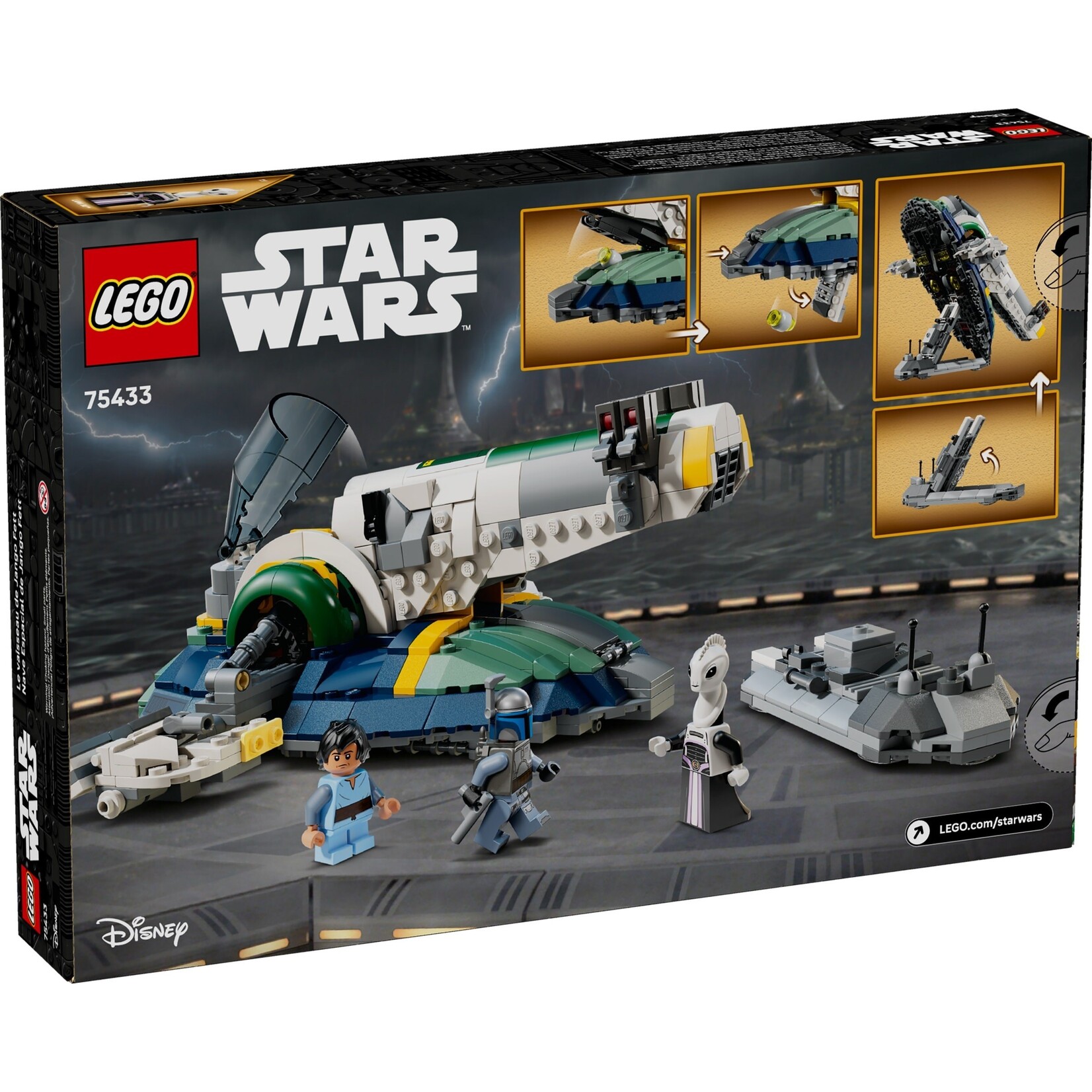 LEGO Jango Fetts ruimteschip - 75433