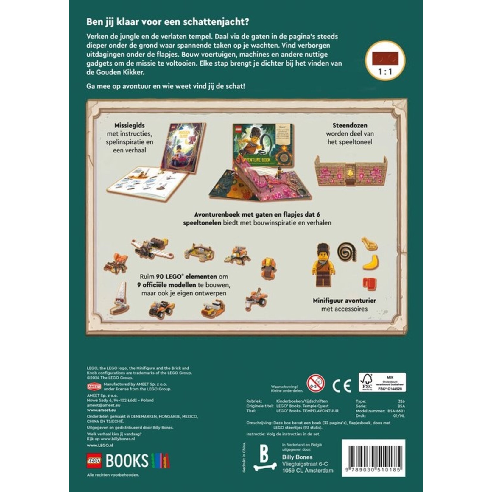 LEGO Tempel avontuur - 9789030510185