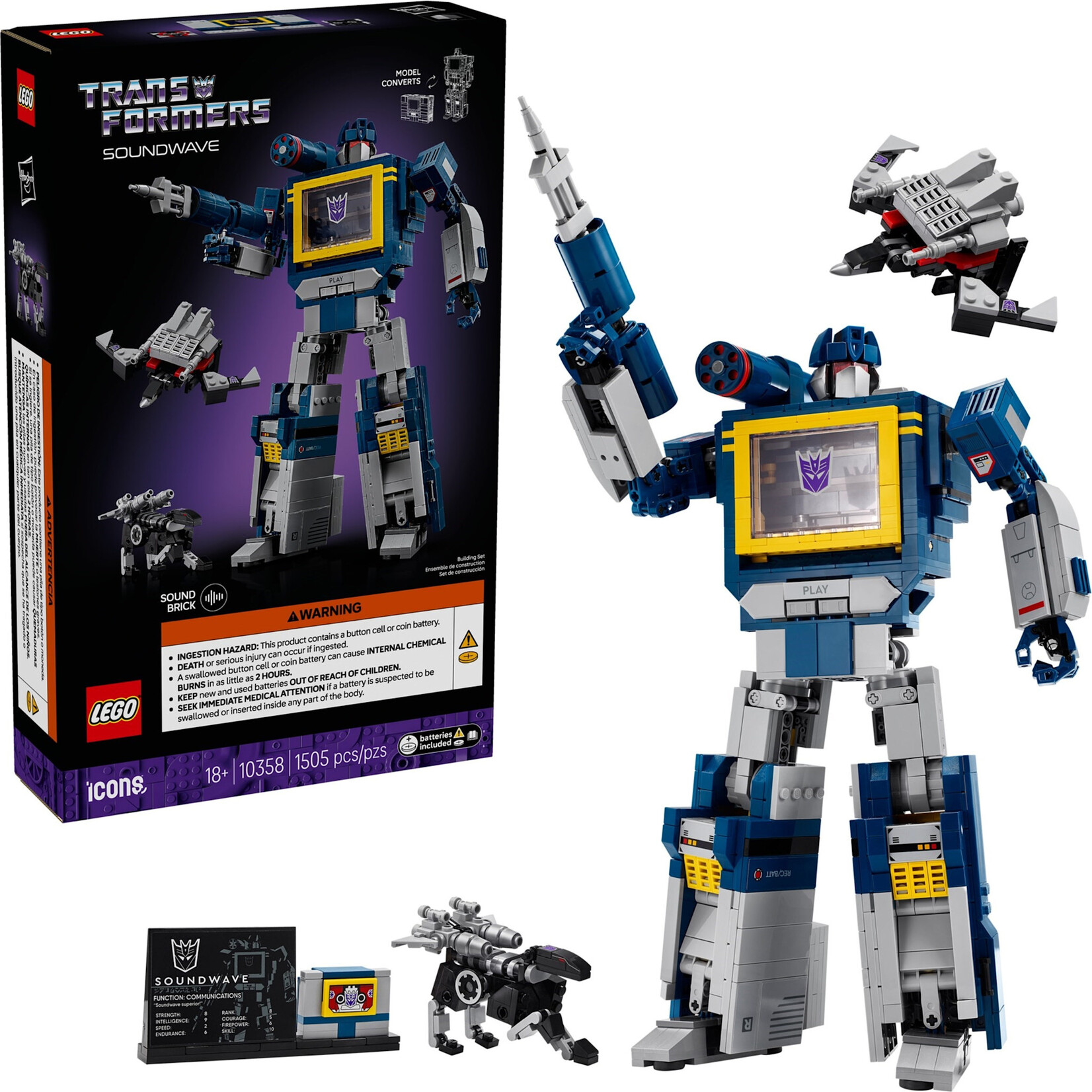 LEGO Soundwave - 10358