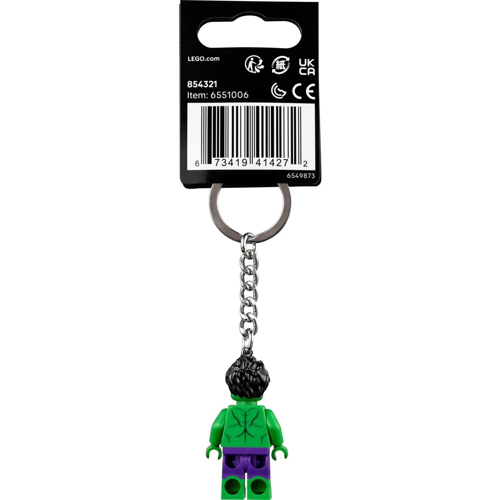 LEGO Sleutelhanger De Hulk - 854321