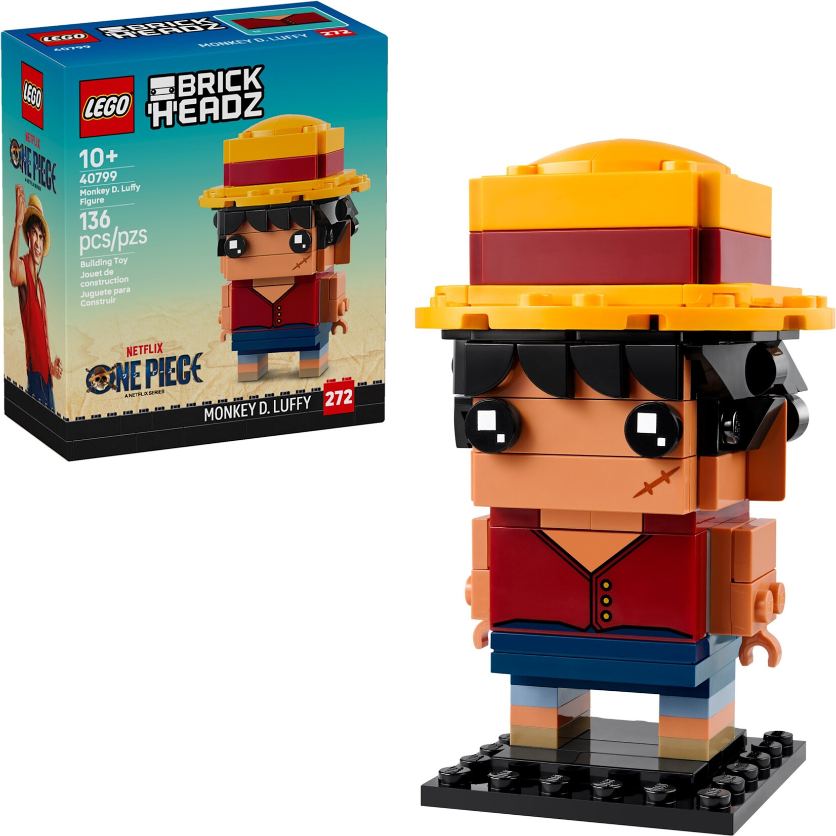 LEGO Monkey D.Luffy figuur - 40799