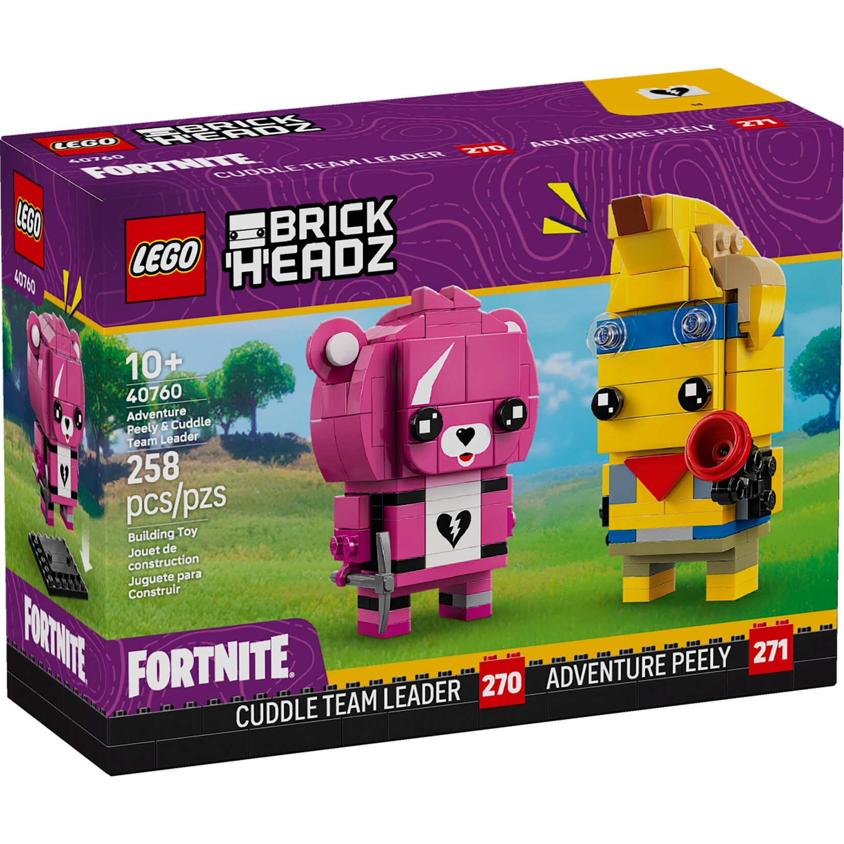 LEGO Adventure Peely en Cuddle Team Leader - 40760