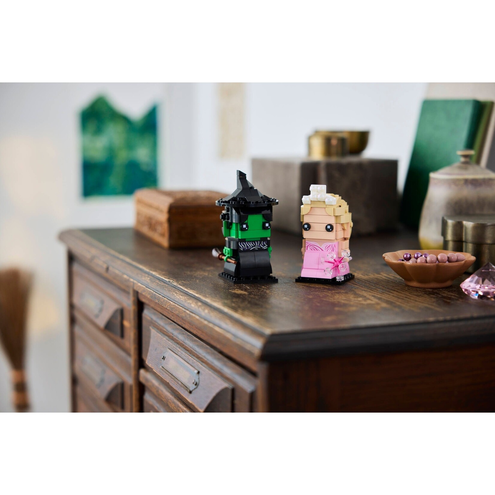 LEGO Elphaba en Glinda figuren - 40794