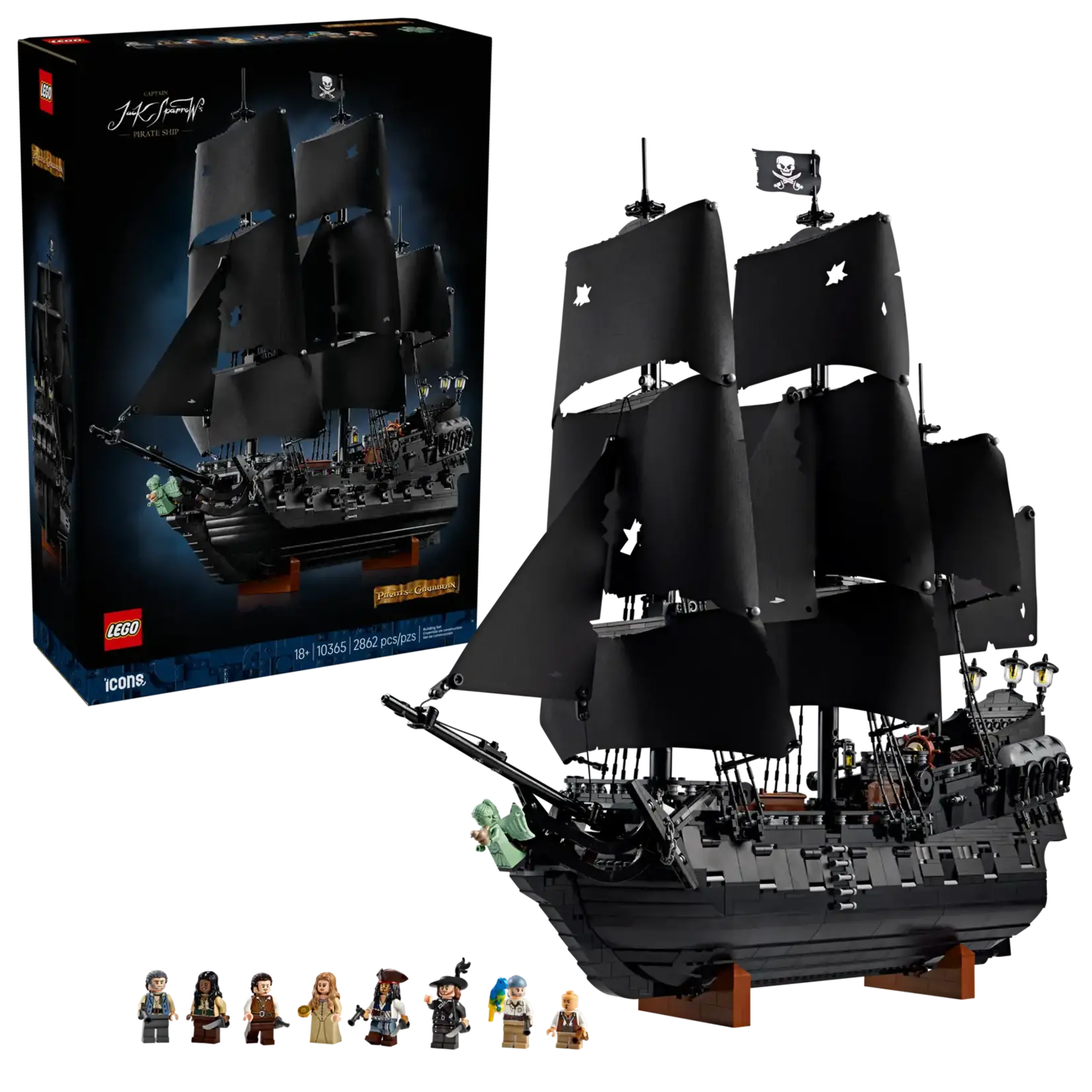 LEGO Het piratenschip van kapitein Jack Sparrow - 10365