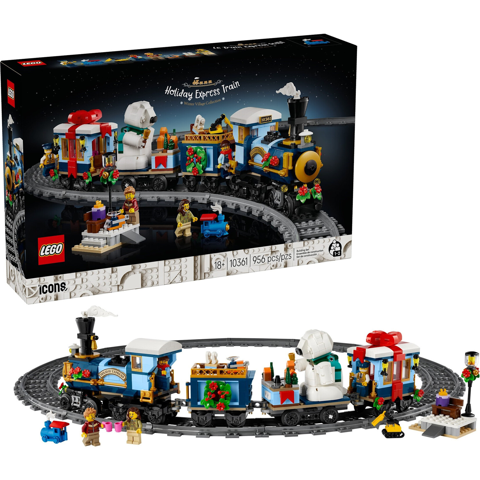 LEGO Feestelijke kersttrein - 10361