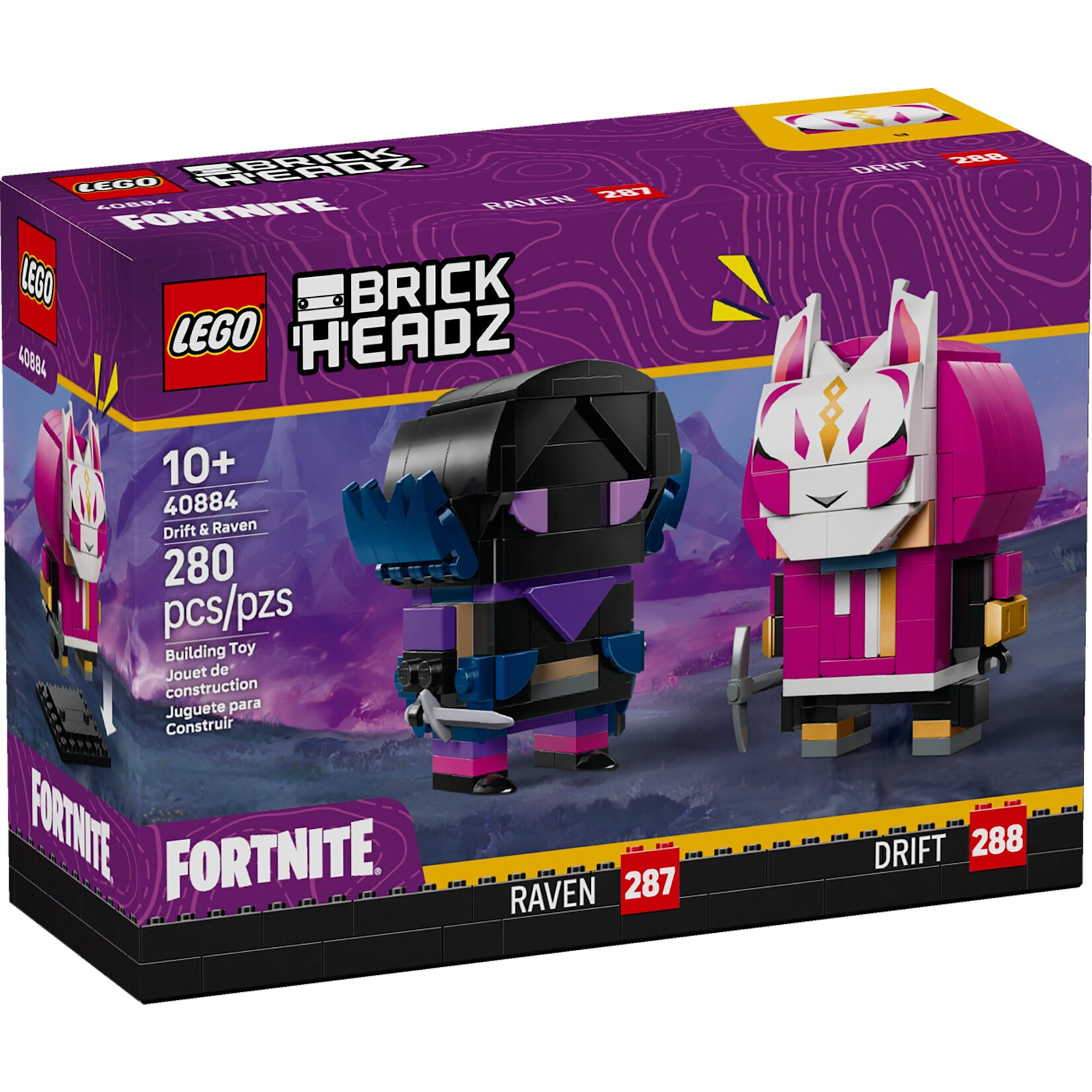LEGO Drift en Raven - 40884