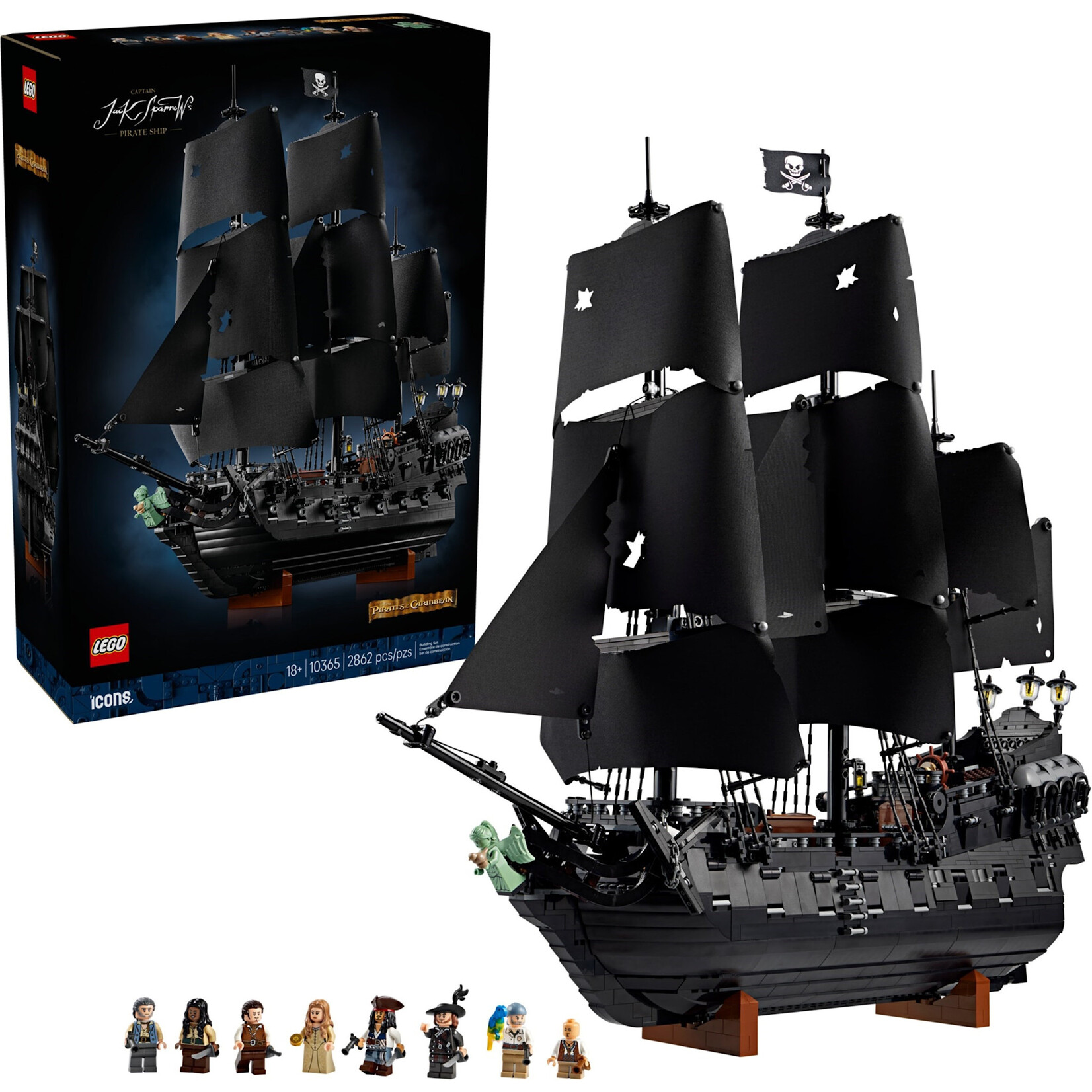 LEGO Het piratenschip van kapitein Jack Sparrow - 10365