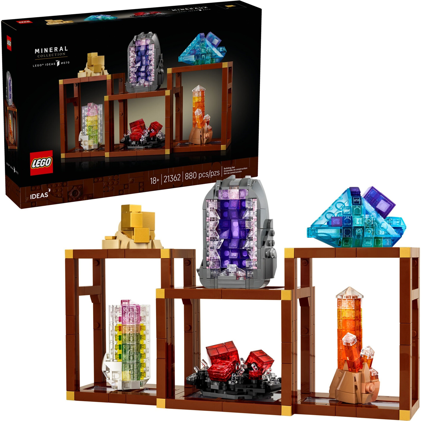 LEGO Mineralenverzameling - 21362