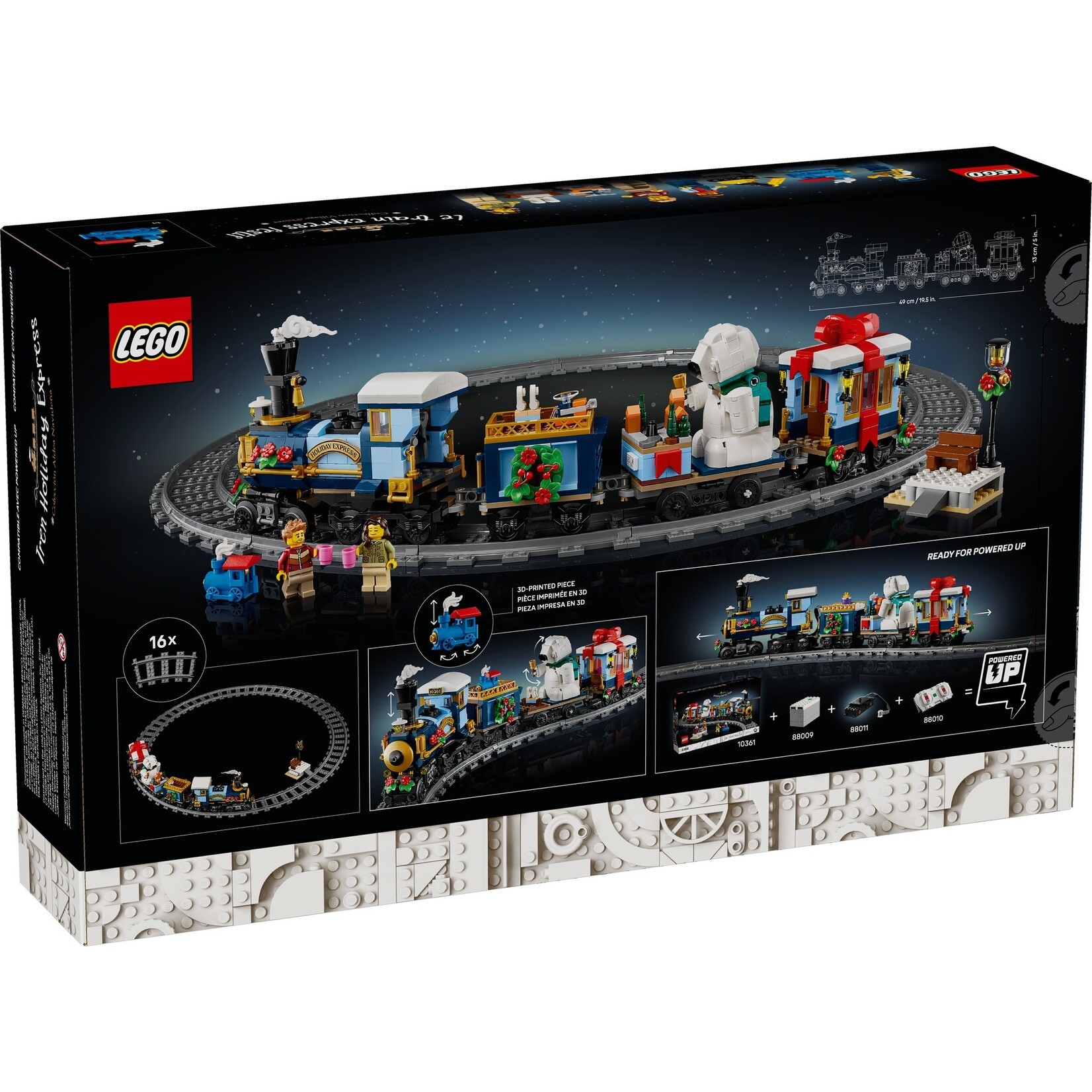 LEGO Feestelijke kersttrein - 10361