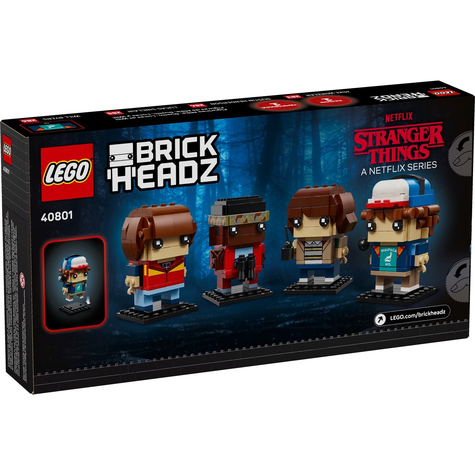 LEGO Mike, Dustin, Lucas en Will - 40801