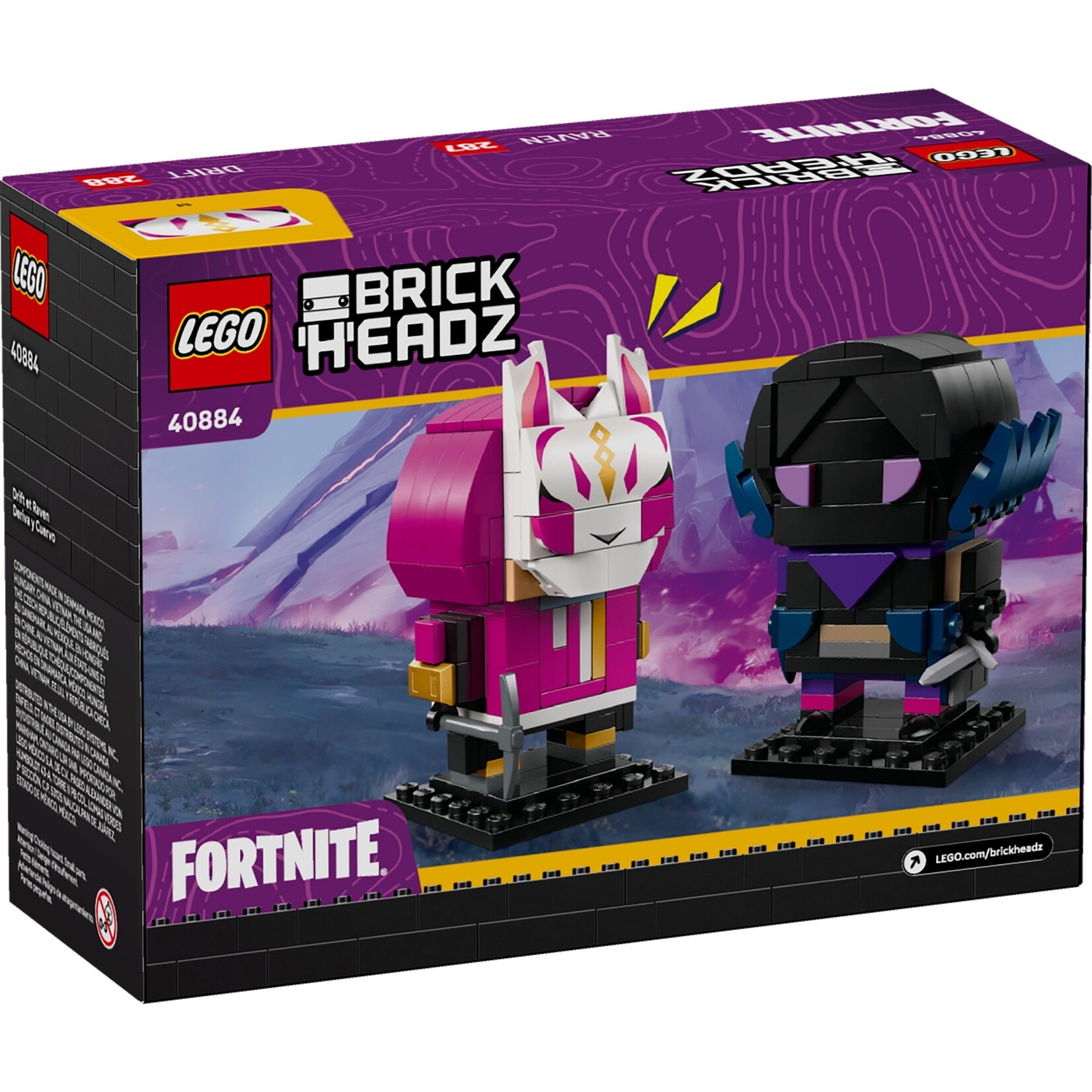 LEGO Drift en Raven - 40884