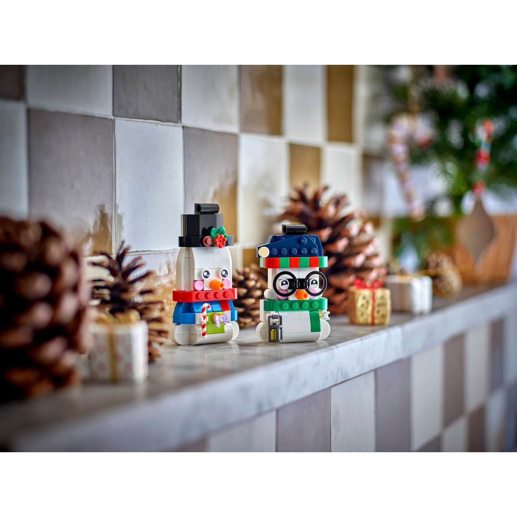 LEGO Sneeuwpopornamenten - 40812