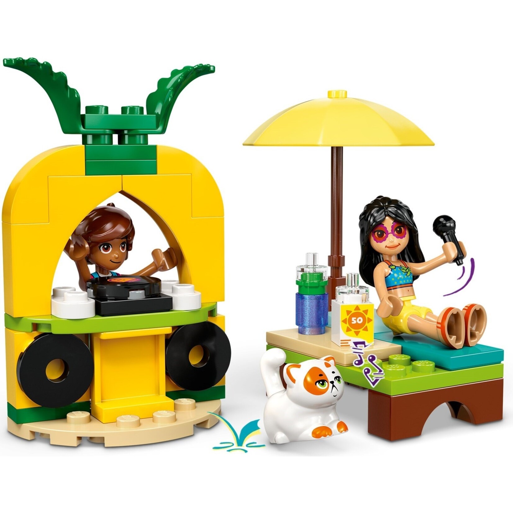LEGO Zwembadfeestje met flamingo en eenhoorn - 42658