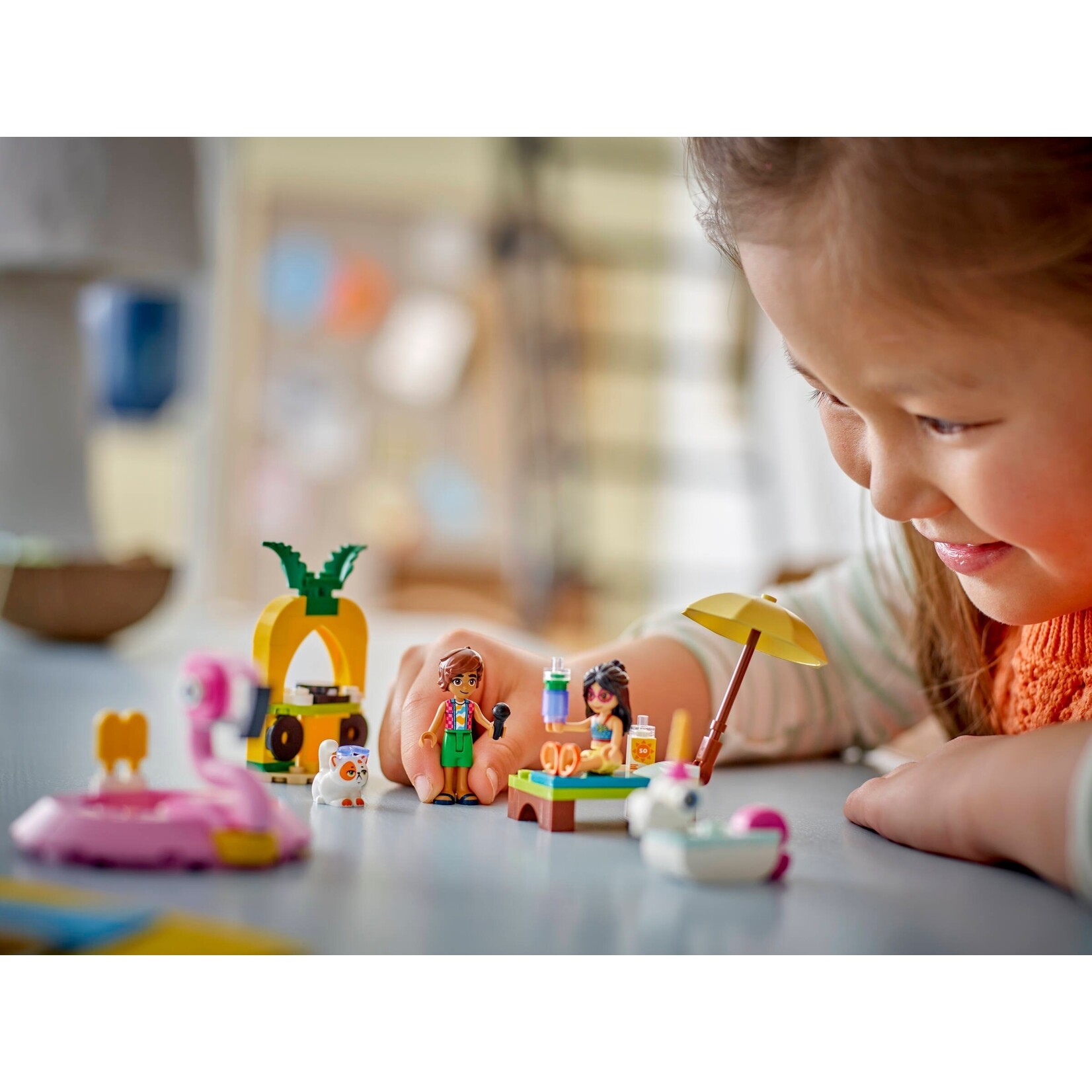 LEGO Zwembadfeestje met flamingo en eenhoorn - 42658