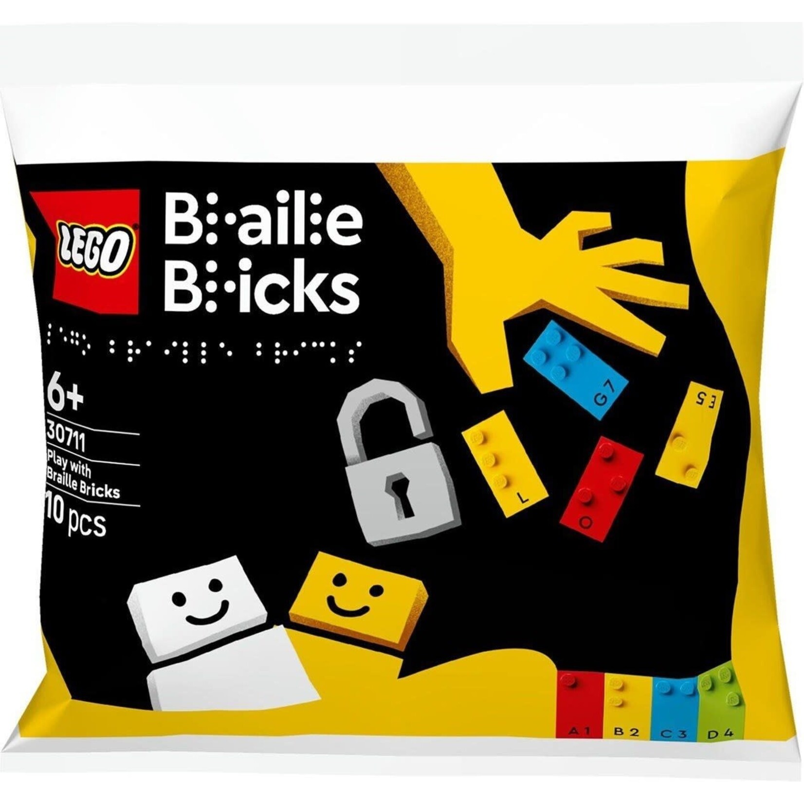 LEGO Spelen met Braille Stenen - 30711