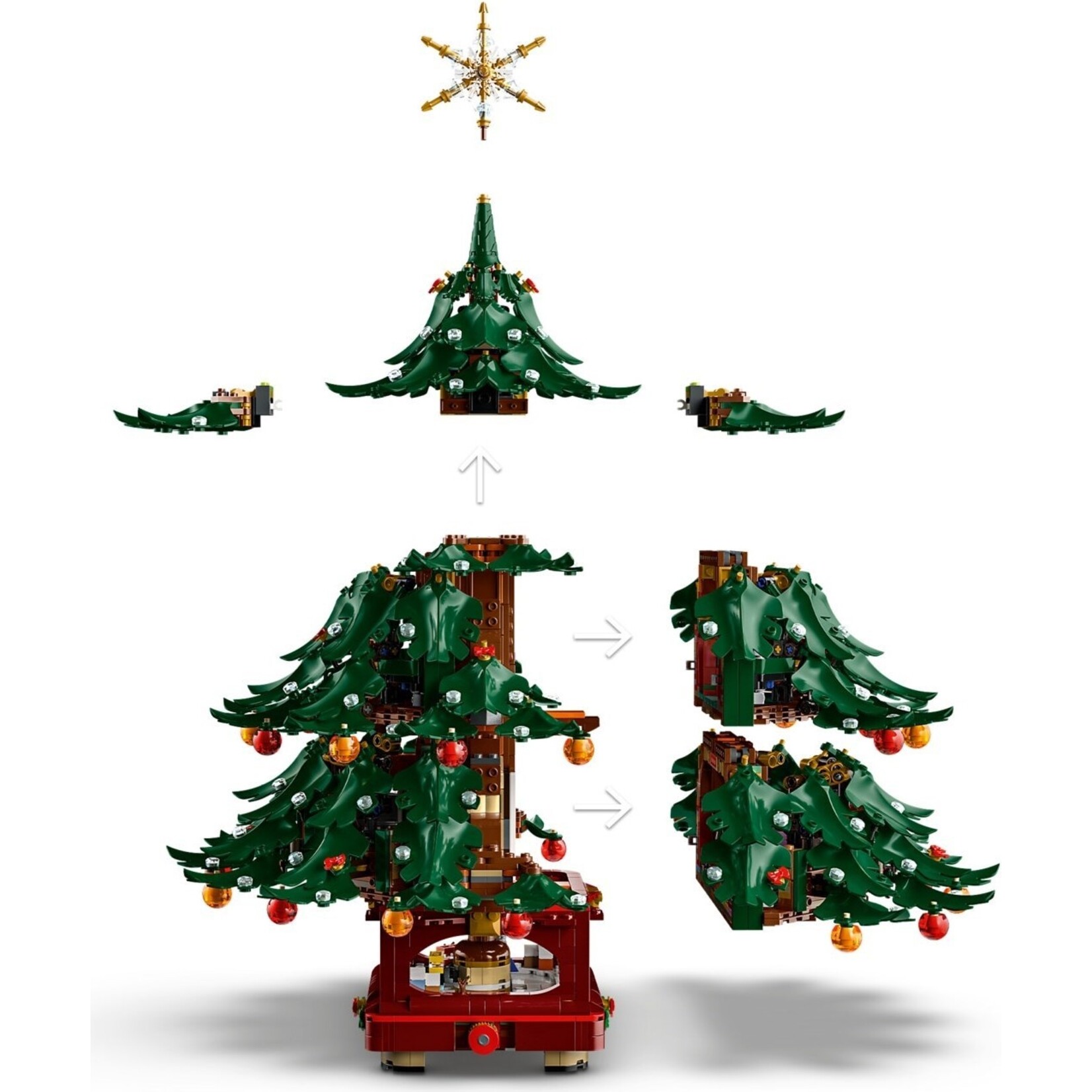 LEGO Decoratieve kerstboom voor het hele gezin - 41843