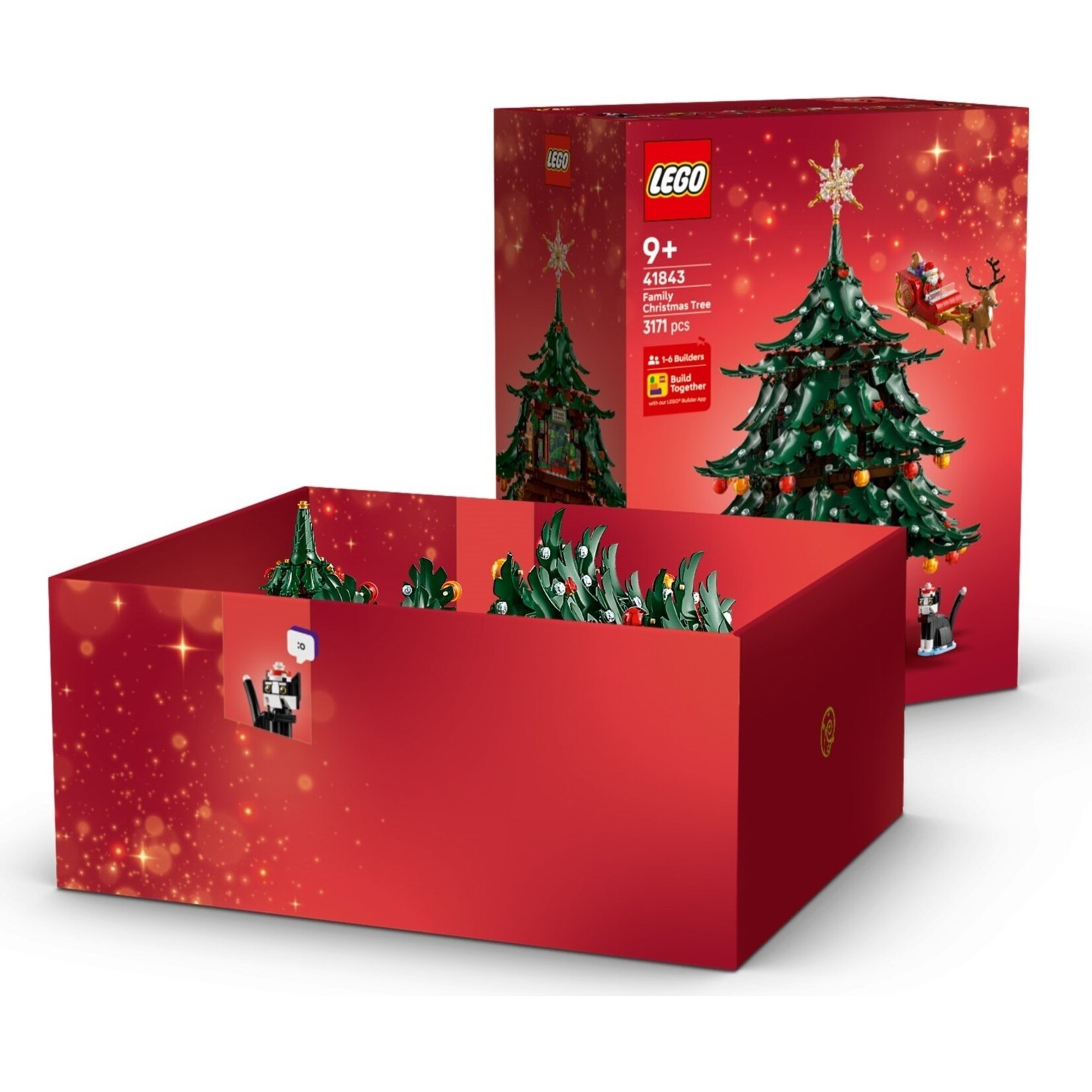 LEGO Decoratieve kerstboom voor het hele gezin - 41843