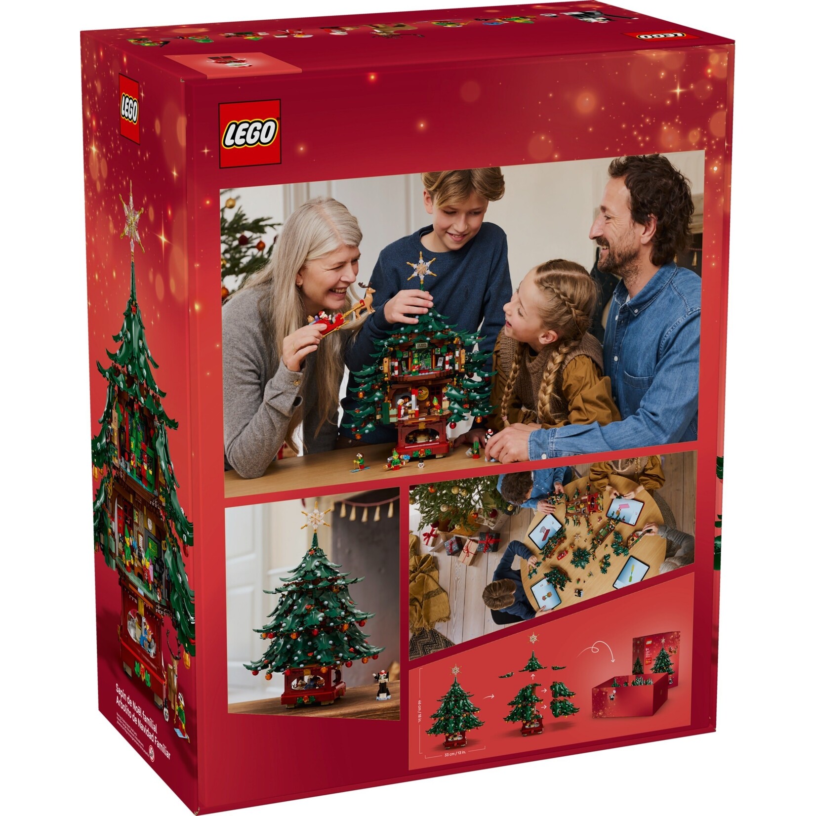 LEGO Decoratieve kerstboom voor het hele gezin - 41843