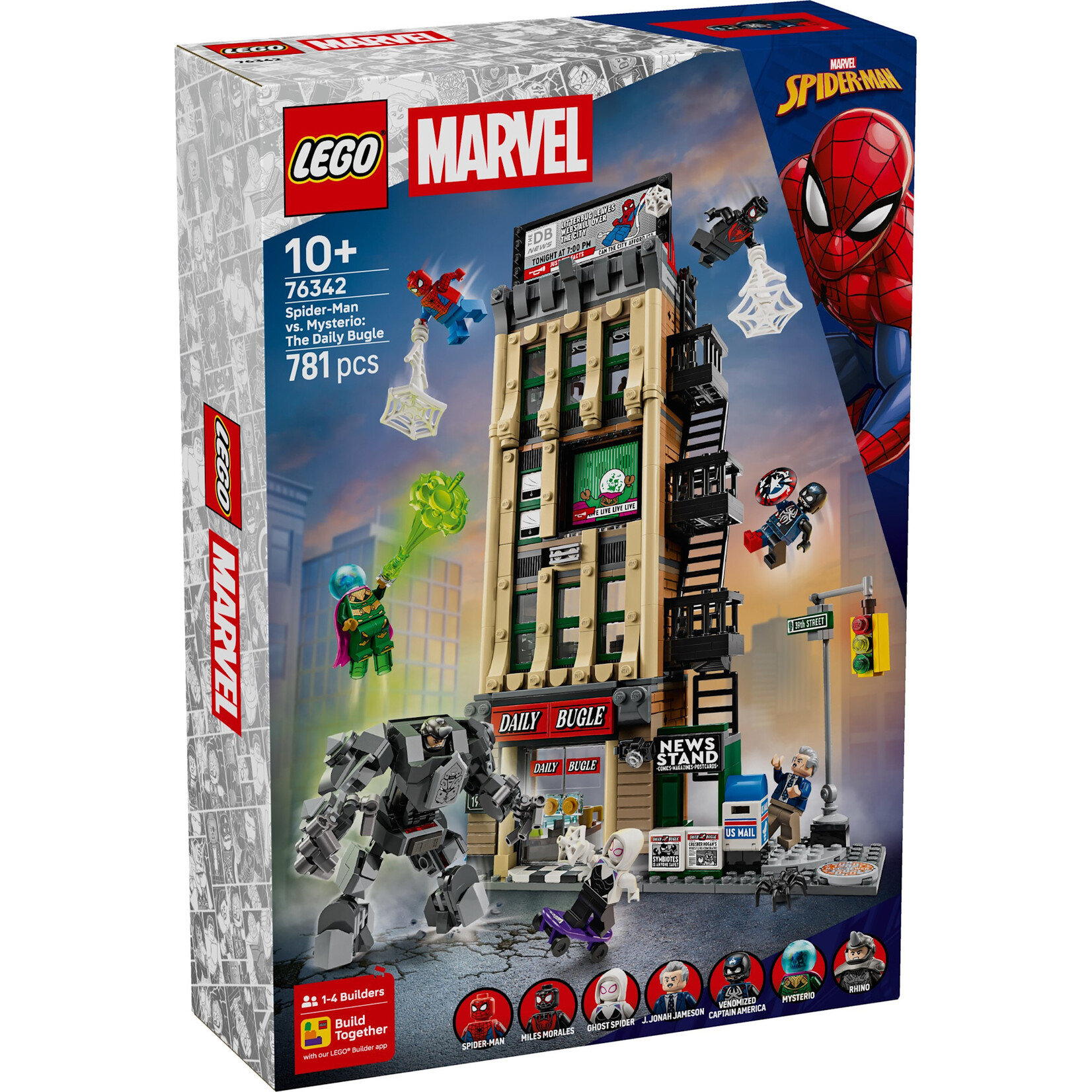 LEGO Spider-Man vs. Mysterio: de Daily Bugle - 76342