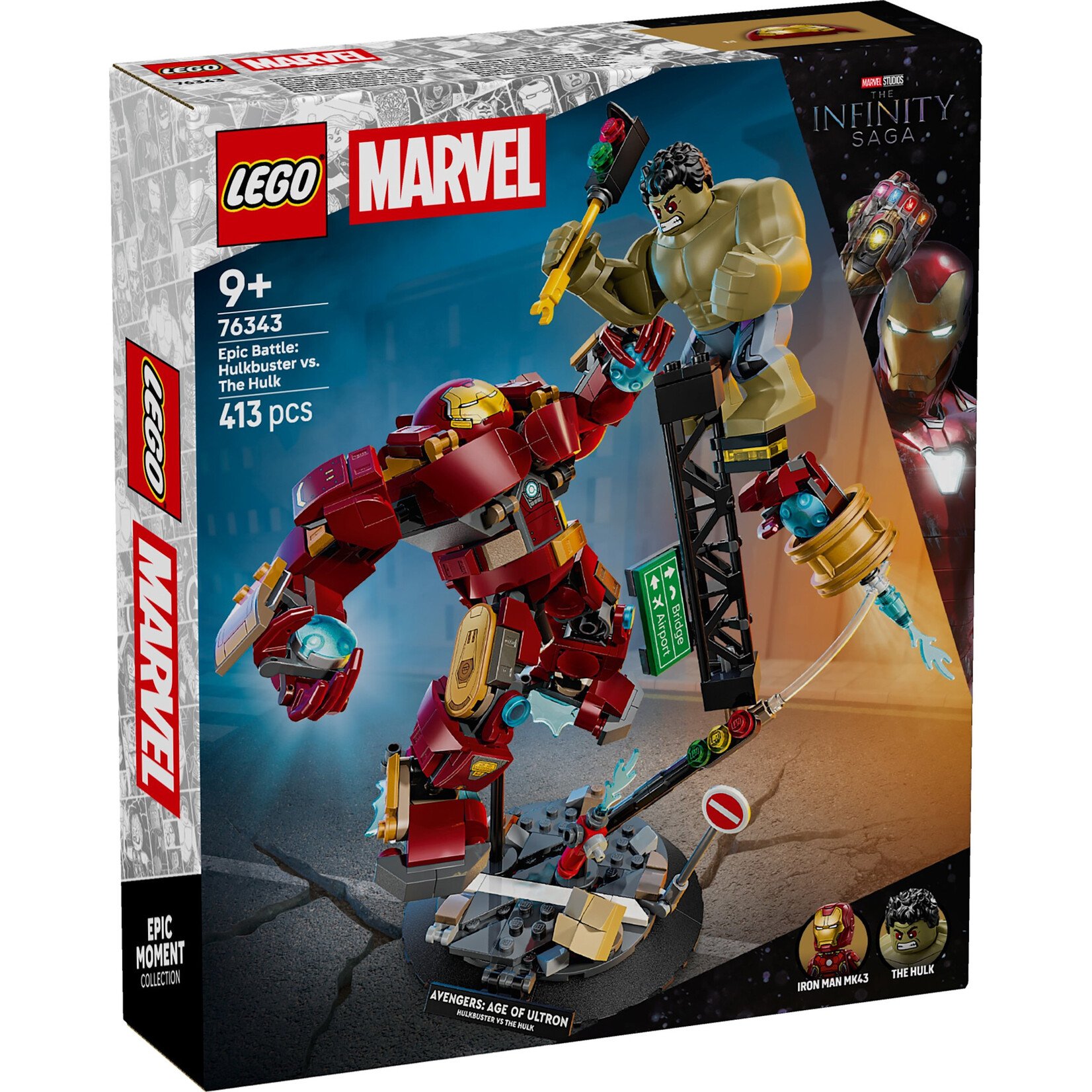 LEGO Ultieme strijd: Hulkbuster vs. Hulk - 76343