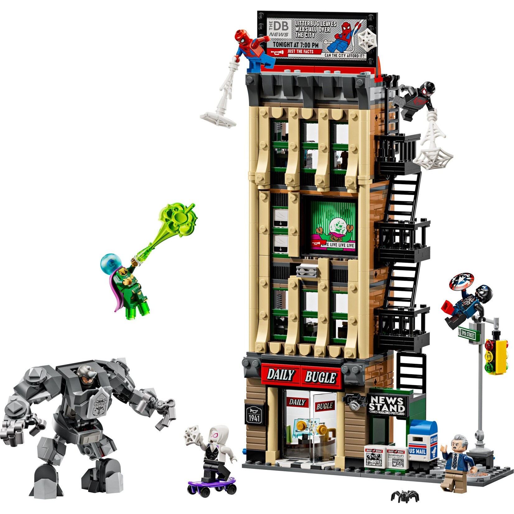LEGO Spider-Man vs. Mysterio: de Daily Bugle - 76342
