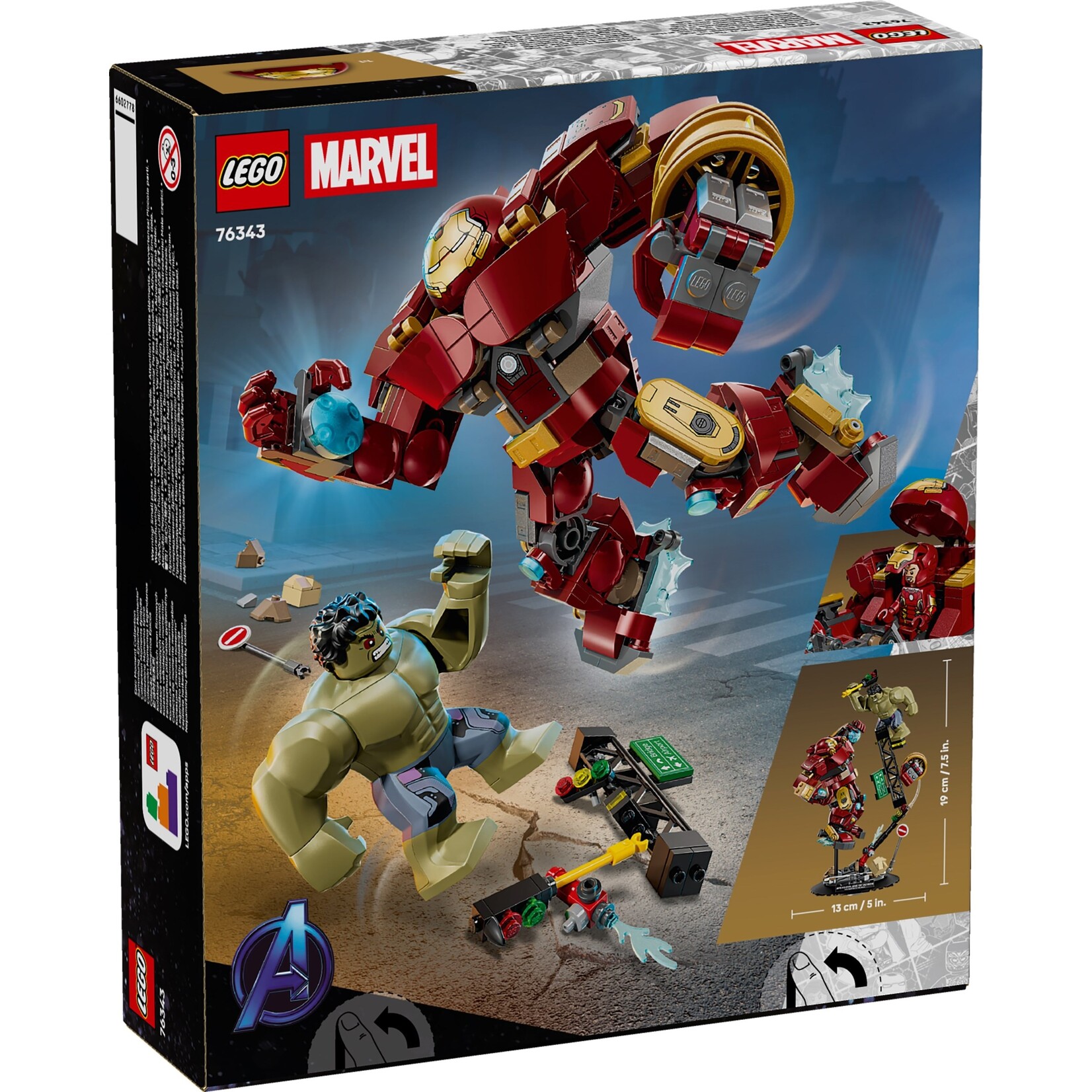 LEGO Ultieme strijd: Hulkbuster vs. Hulk - 76343