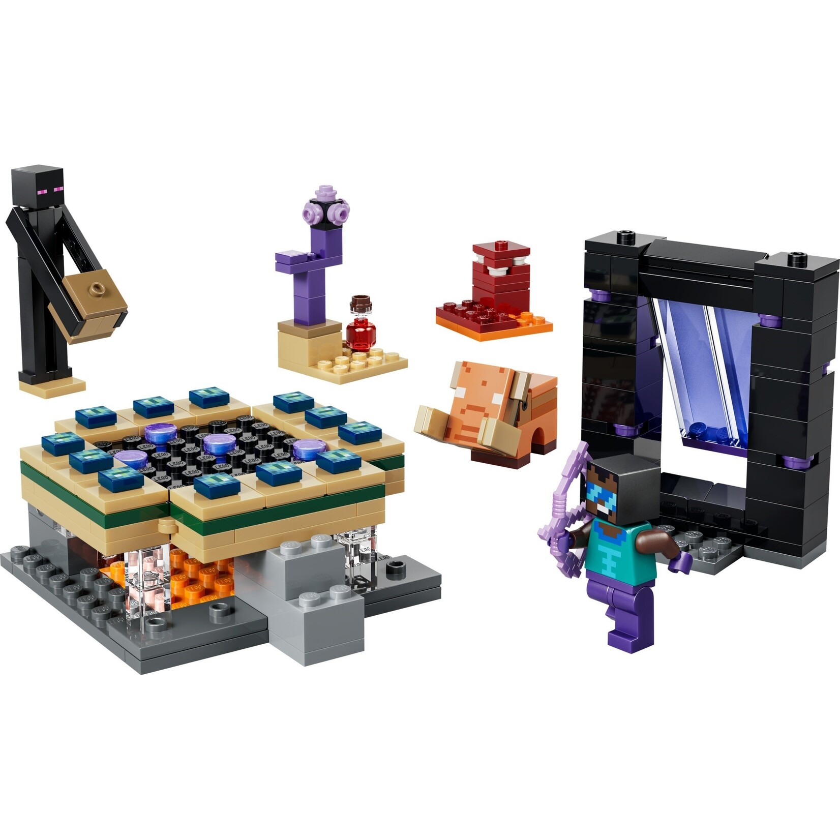 LEGO Reis naar de Nether en het End-portaal - 21584