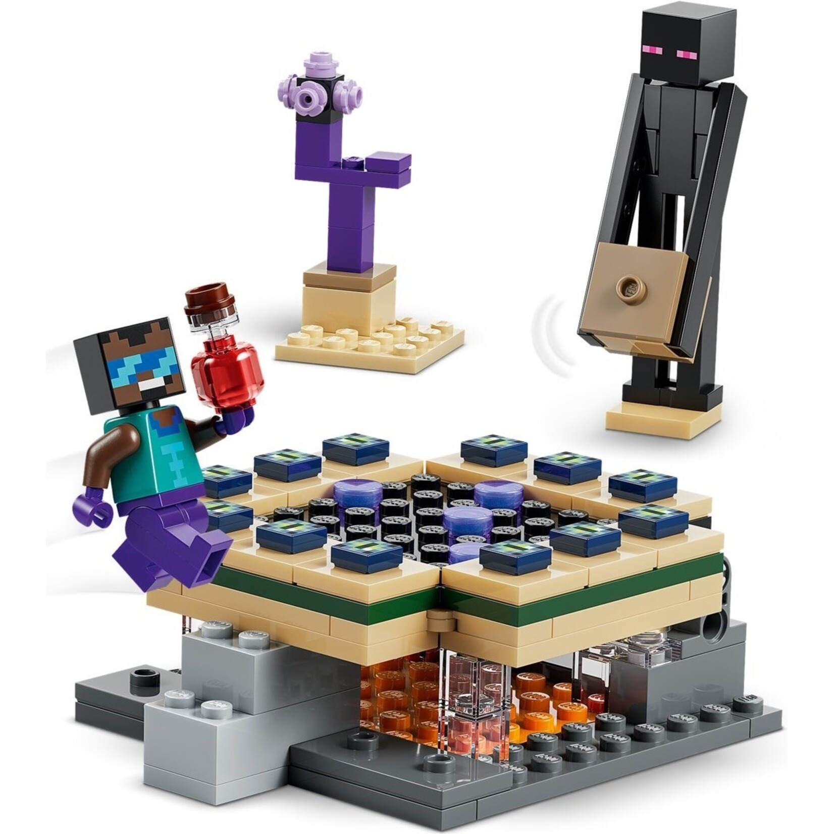 LEGO Reis naar de Nether en het End-portaal - 21584