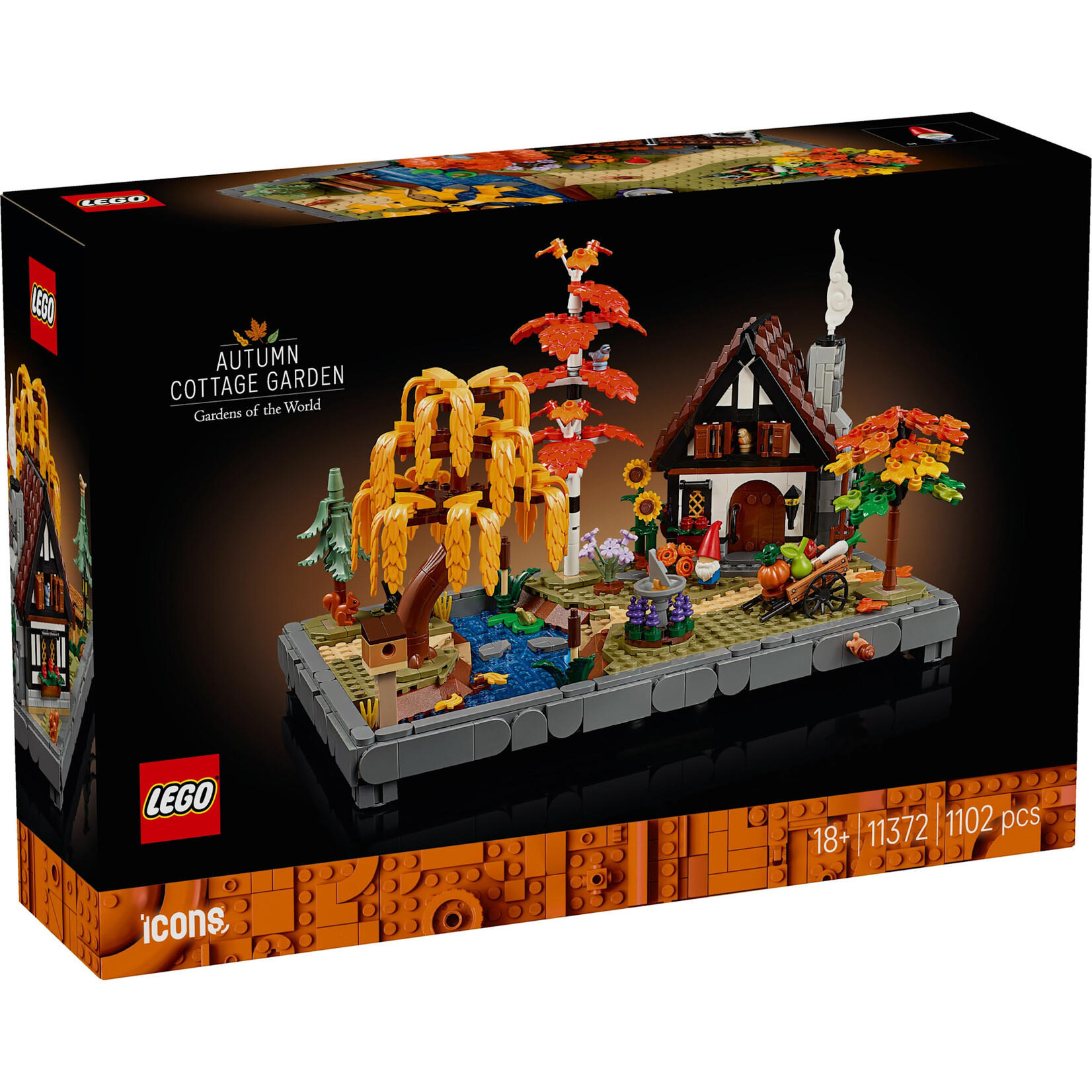 LEGO Herfsttuin met cottage - 11372