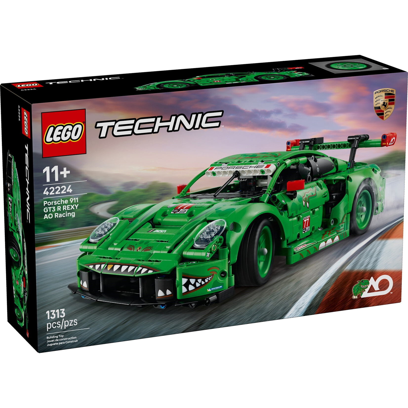 LEGO Porsche 911 GT3 R REXY AO Racing auto - 42224