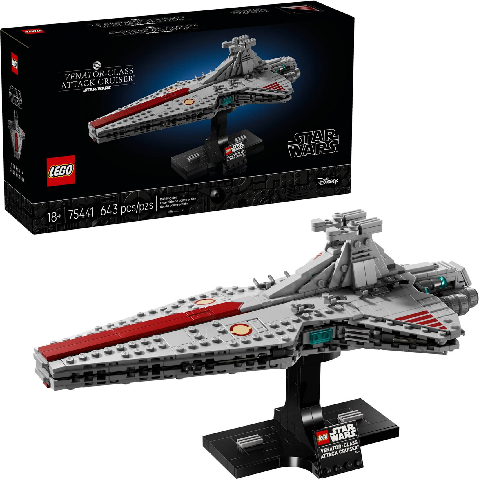 LEGO Venator-Class Attack Cruiser™ - 75441