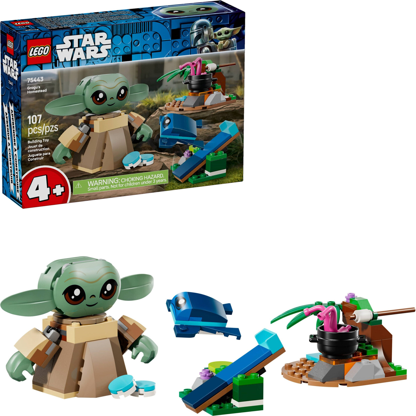 LEGO Grogu's thuis - 75443