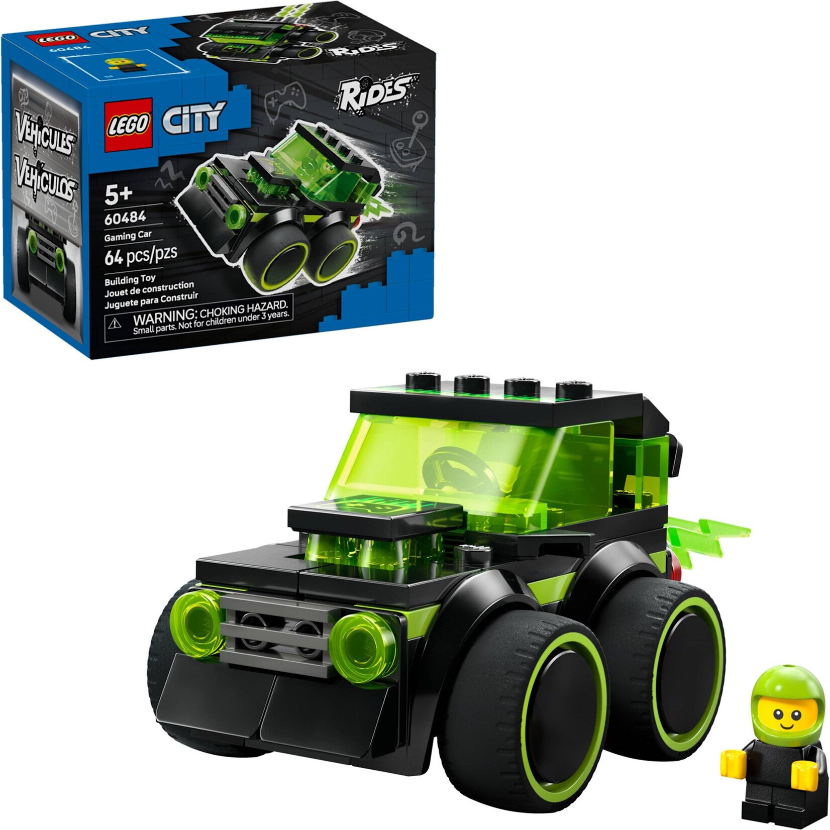 LEGO Voertuigen – Gaming raceauto - 60484