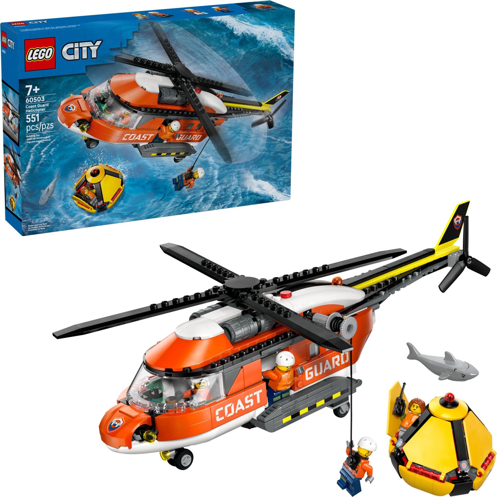 LEGO Kustwacht helikopter - 60503