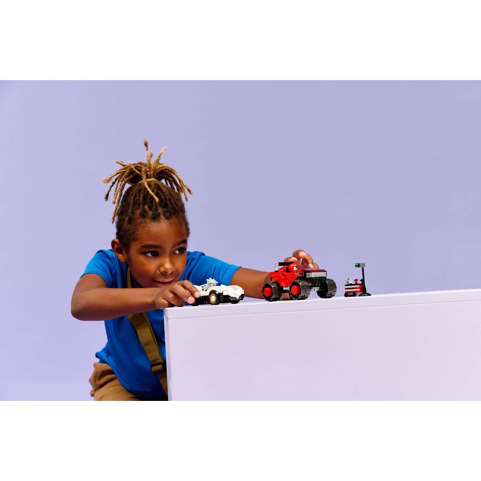 LEGO Silvers auto vs. Knuckles' monstertruck - 77118