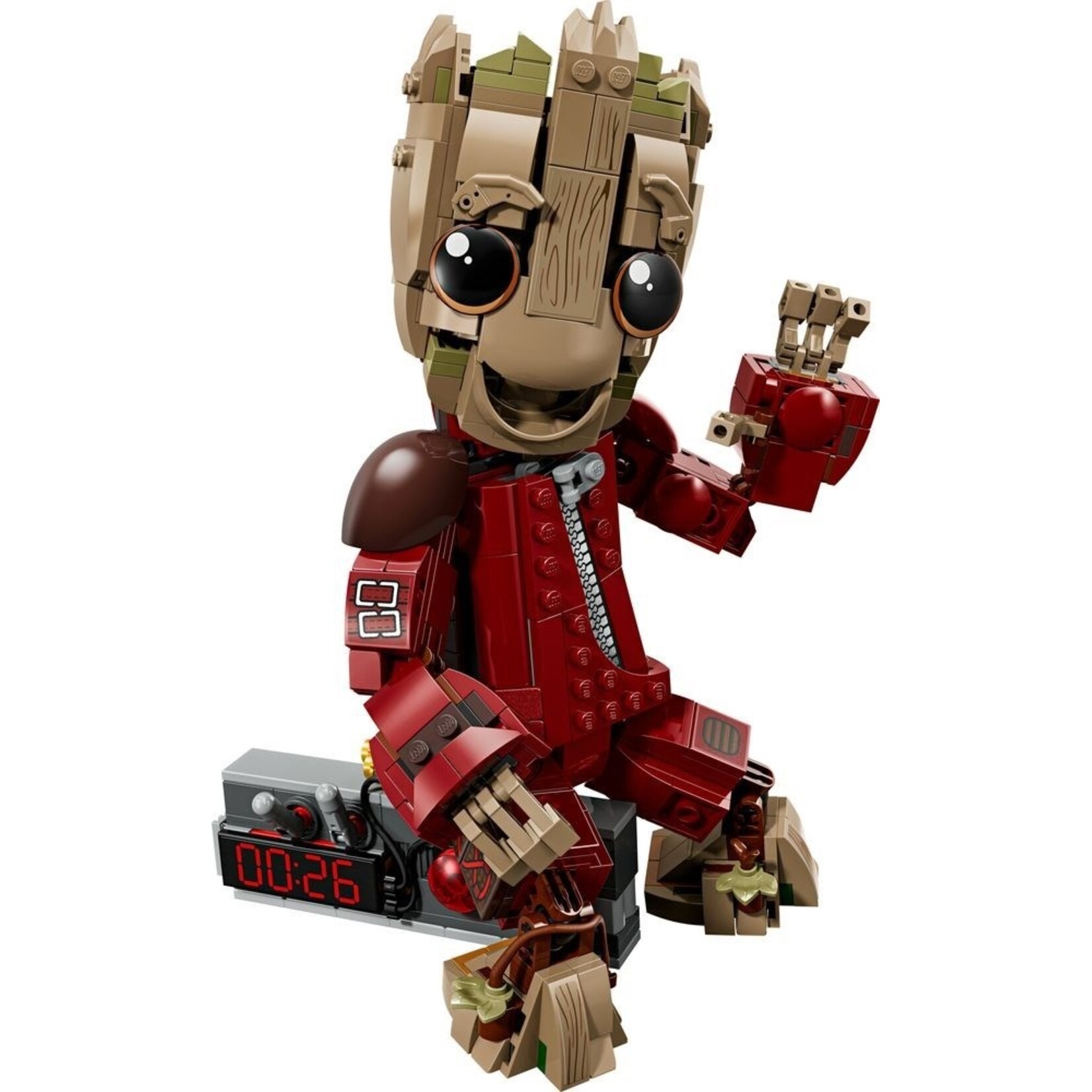 LEGO Groot in Ravager jumpsuit - 76341