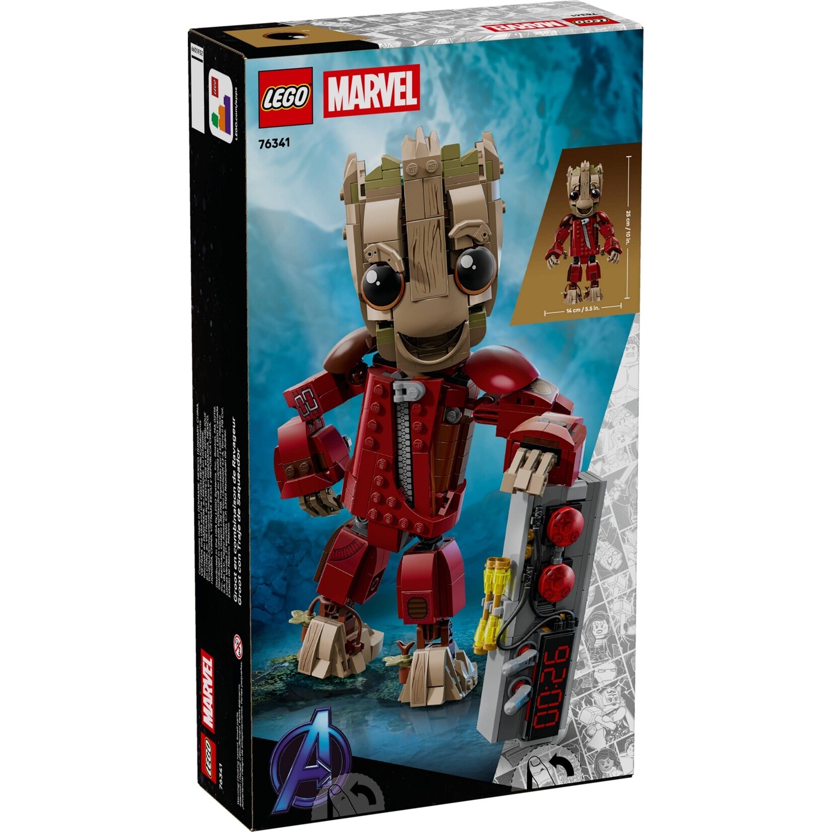 LEGO Groot in Ravager jumpsuit - 76341